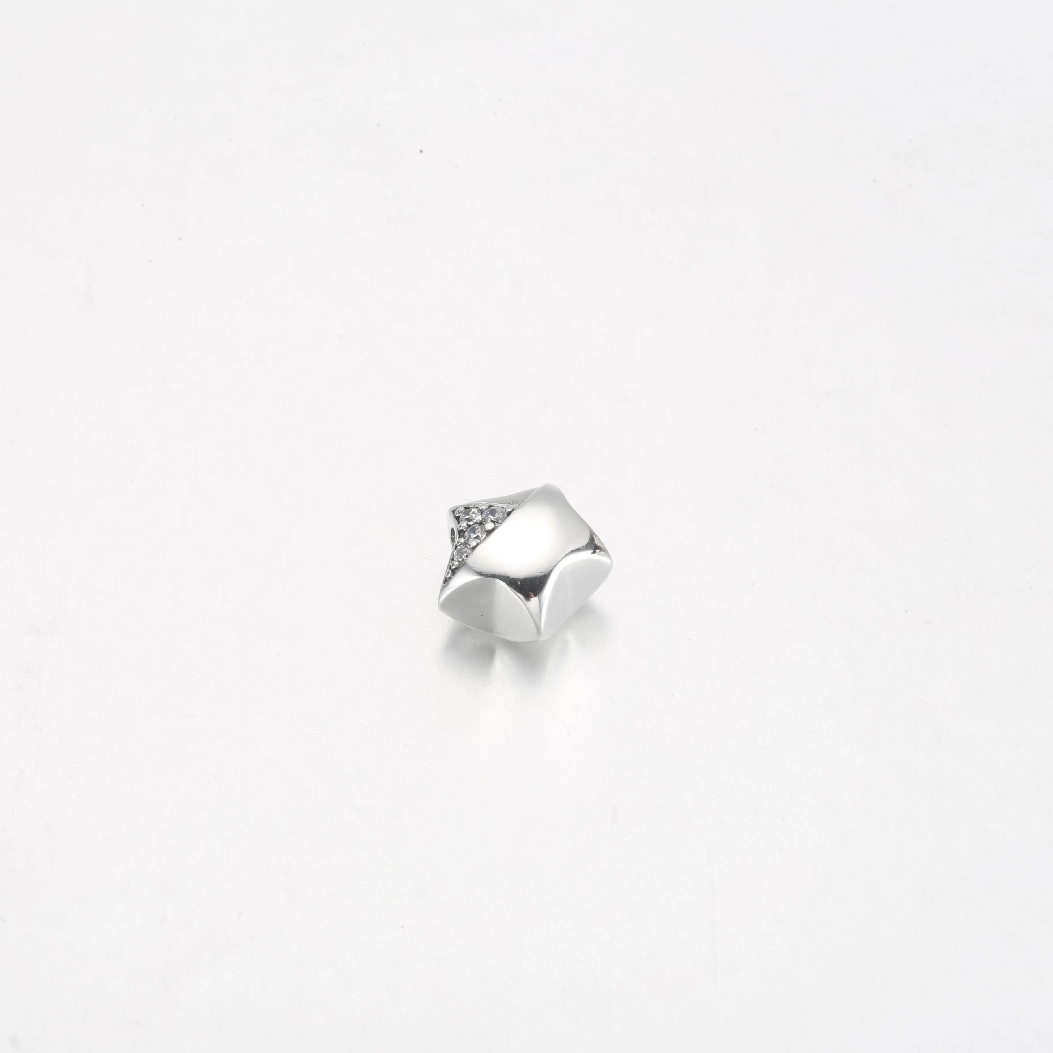 Pandora Star sterling silver charm with clear cubic zirconia - 792484C01