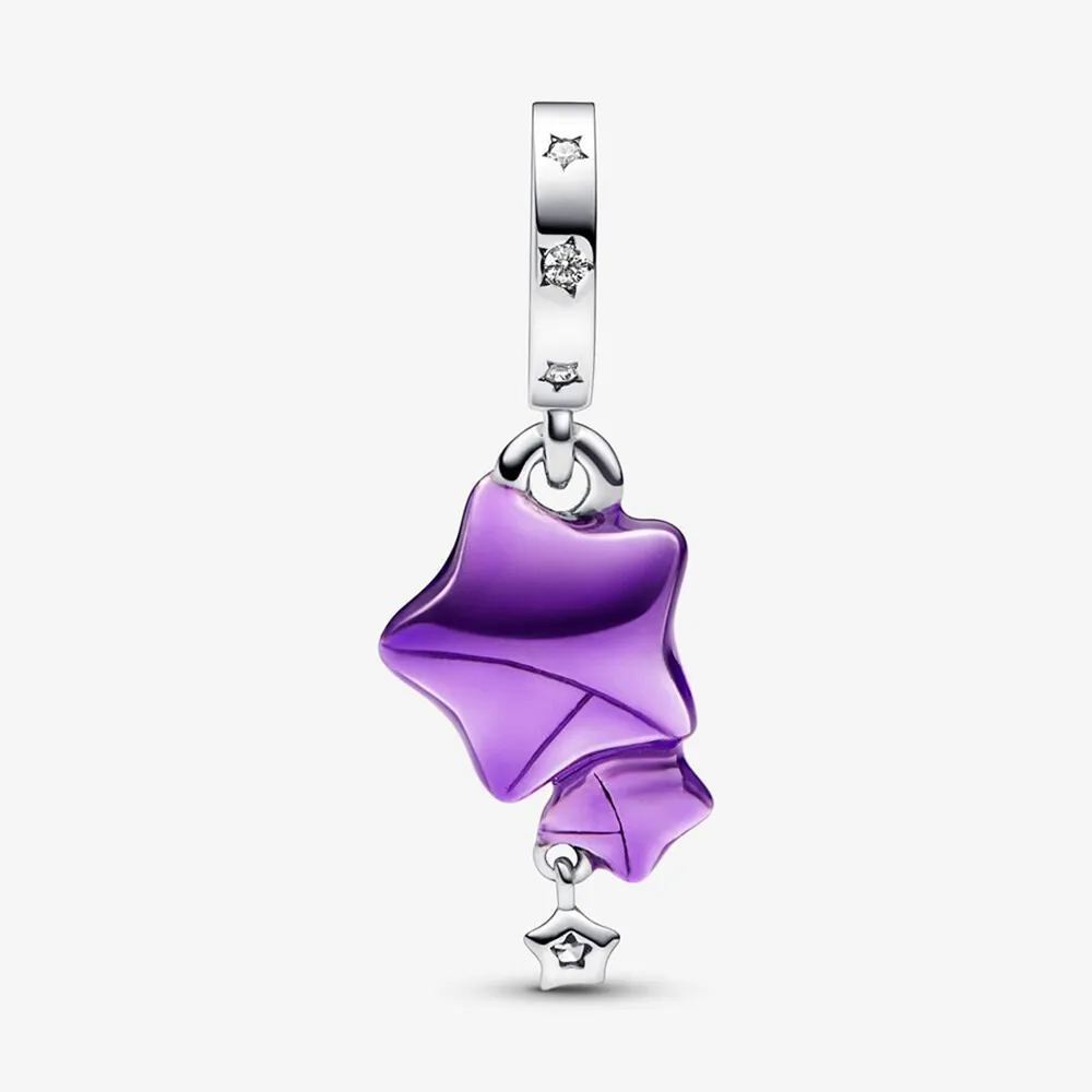 Pandora Purple Lucky Star Pendant - 792487C01