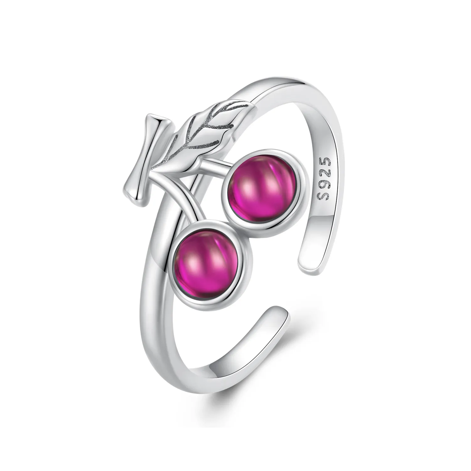 Pandora Style Cherry Open Ring - SCR936