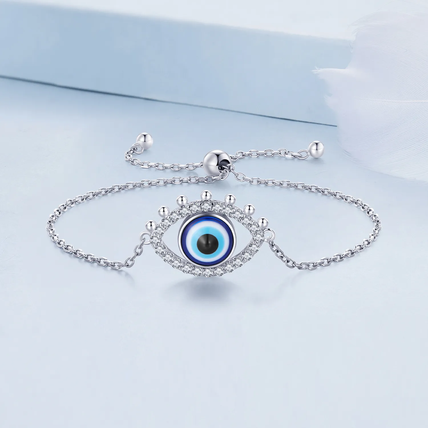 Pandora Style Devil Eye Armbånd - BSB129