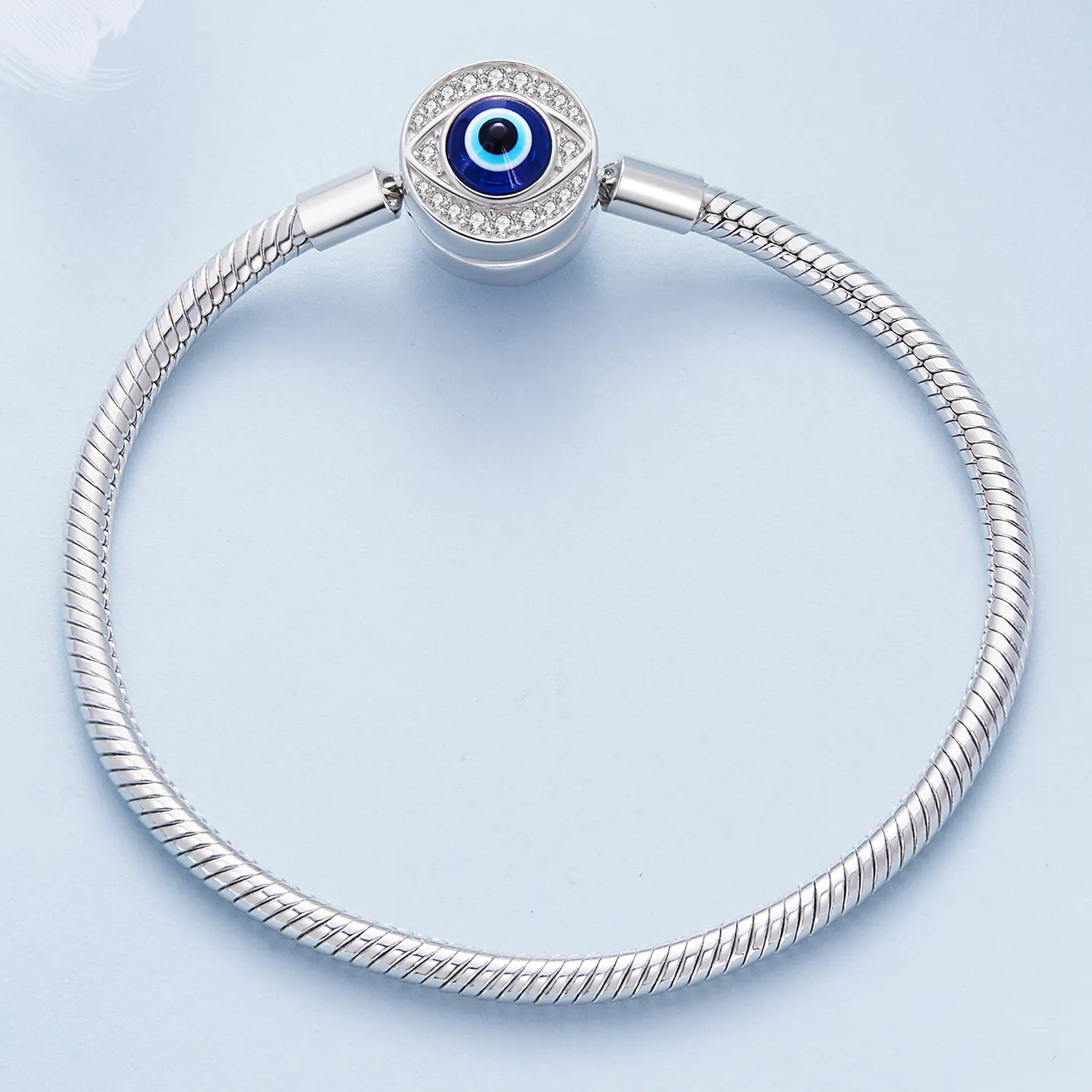 Pandora Style Devil Eye Basics kjedearmbånd - BSB122