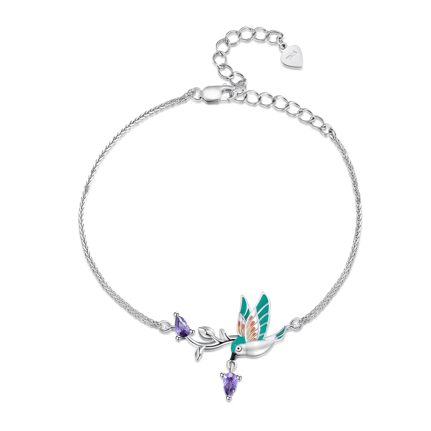 Pandora Style Kingfisher-armbånd - BSB126