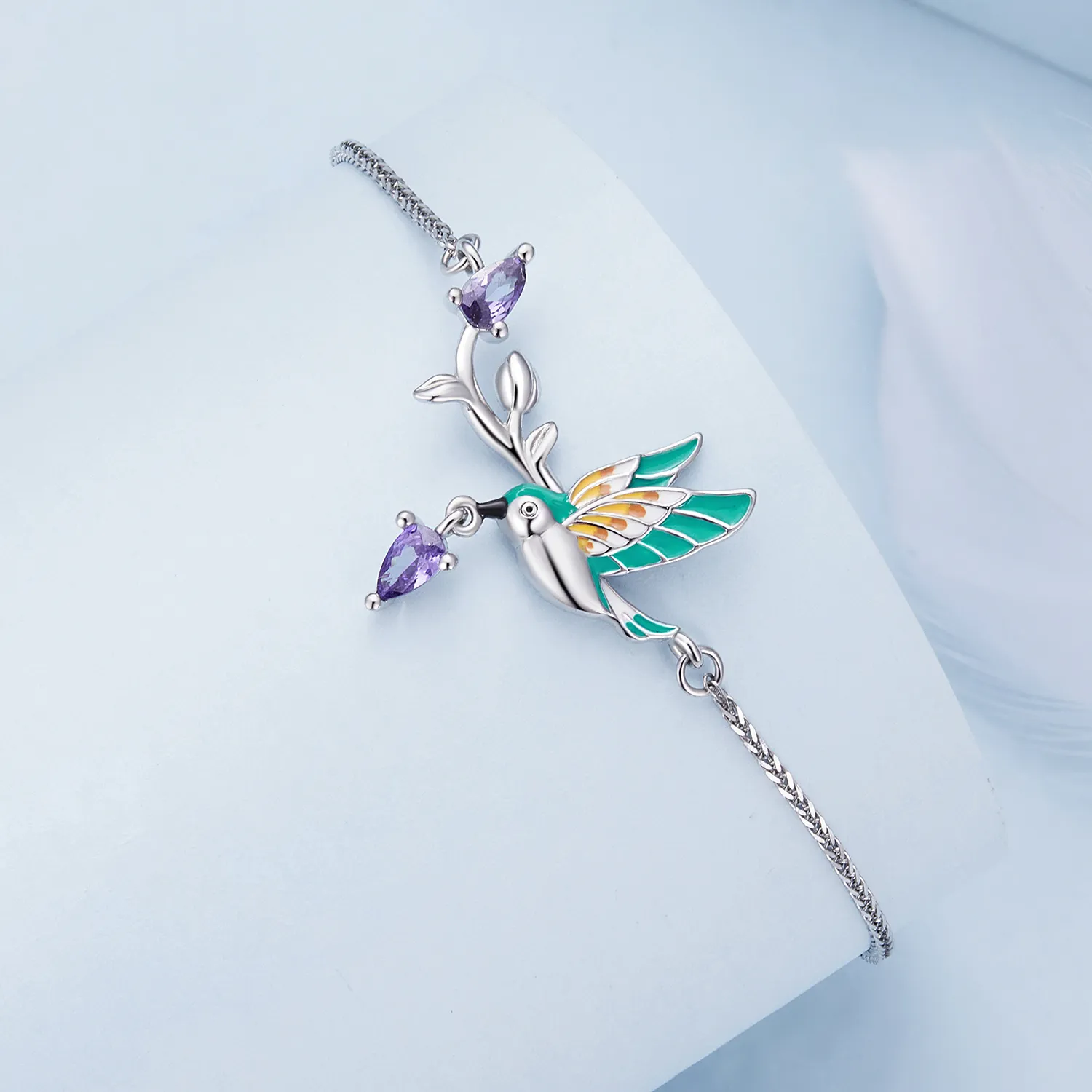 Pandora Style Kingfisher-armbånd - BSB126