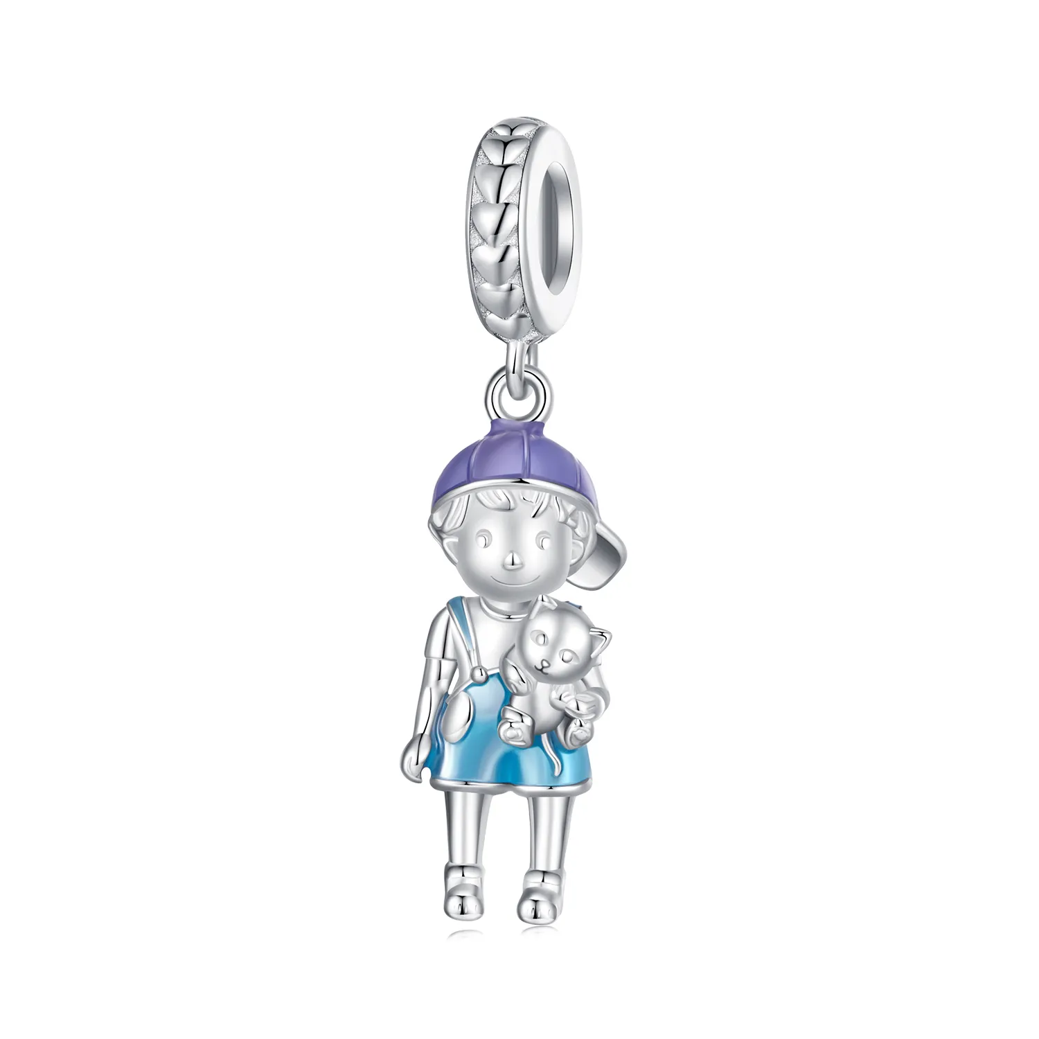 pandora style little boy anheng charm bsc877