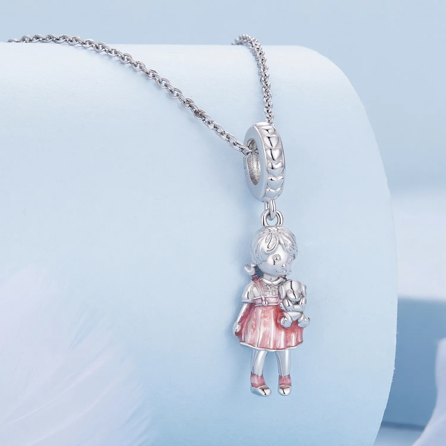 Pandora Style Little Girl Anheng Charm - BSC878