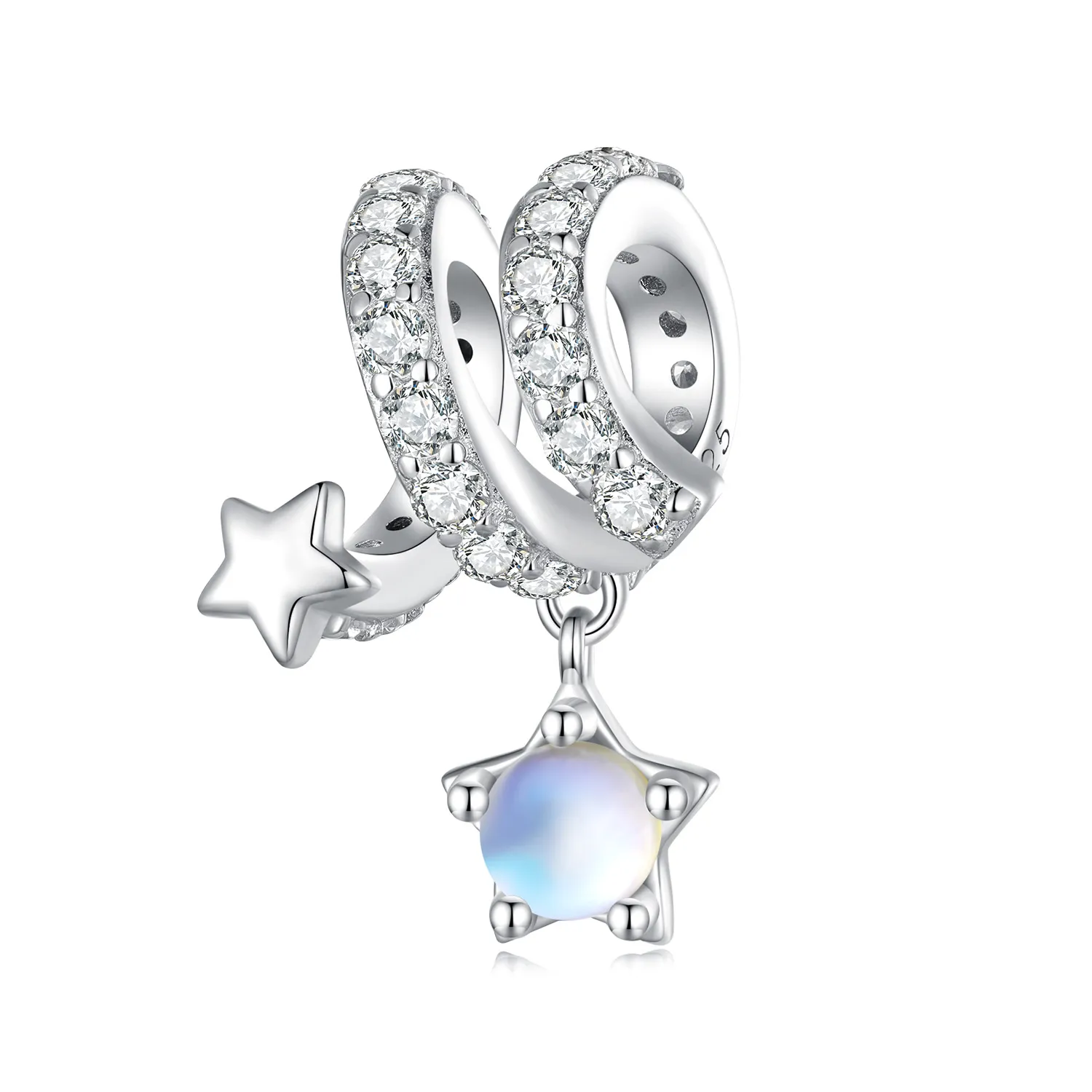 Pandora Style Meteor Shower Charm - BSC861