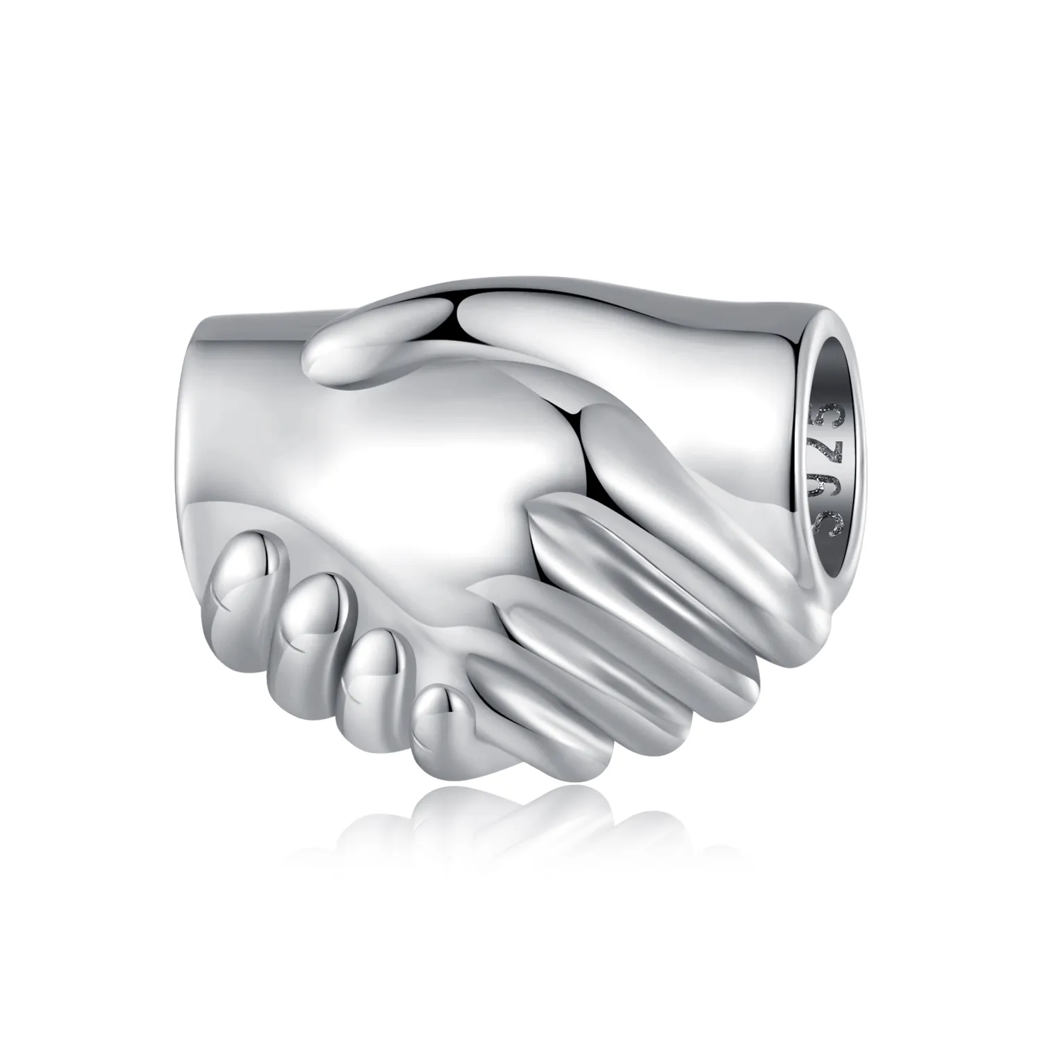 Pandora Style Shake Hands Charm - SCC2521