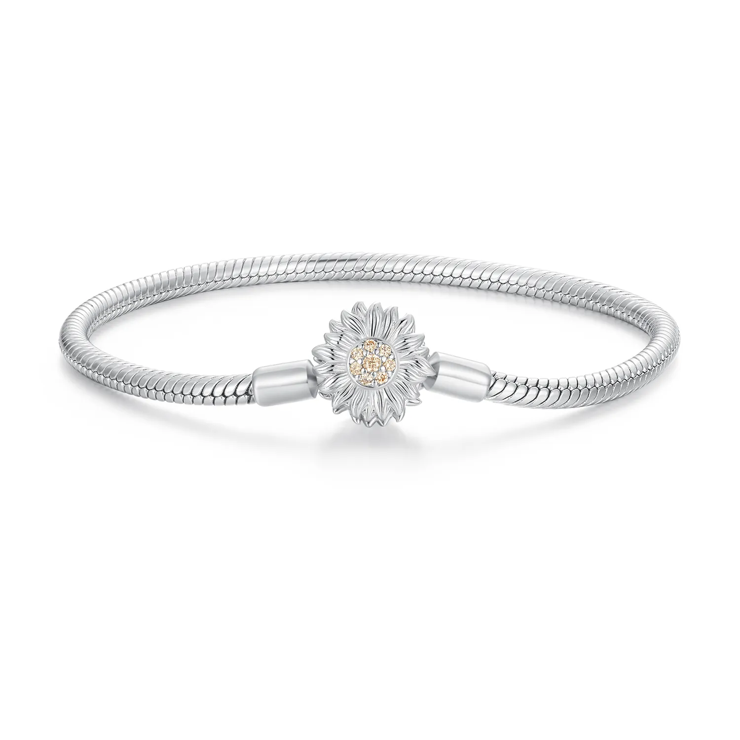 Pandora Style Sunflower Basics kjedearmbånd - BSB123