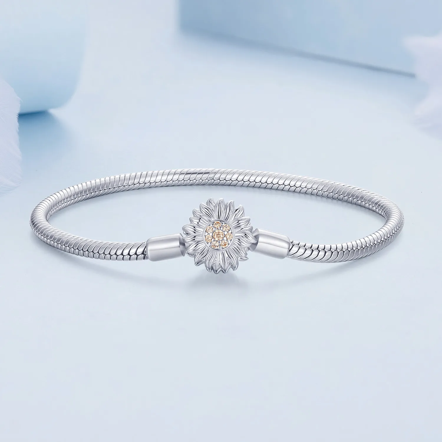 Pandora Style Sunflower Basics kjedearmbånd - BSB123