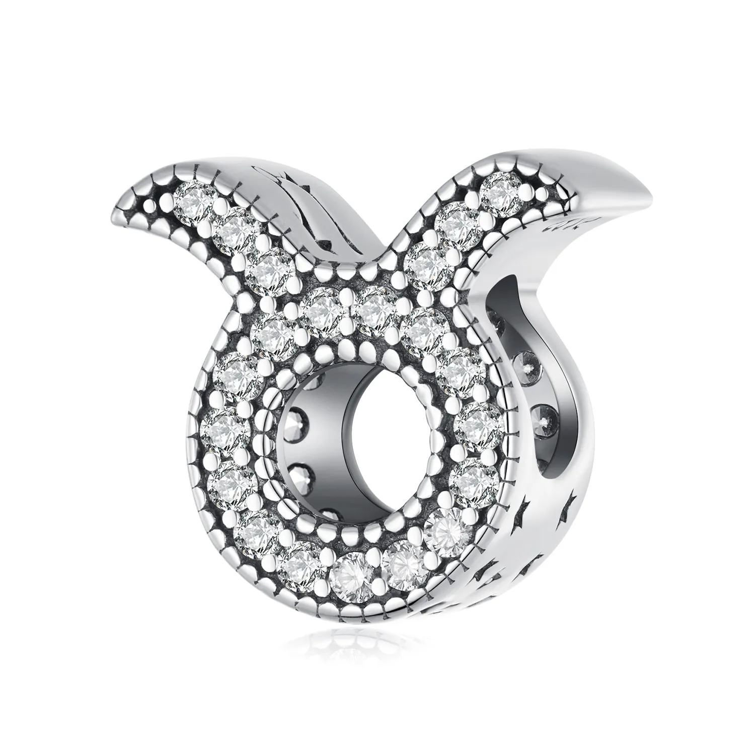 Pandora Style Taurus Lucky Zodiac Charm - SCC2516-2