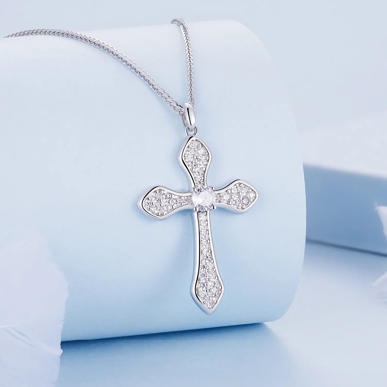 Pandora Style Cross Halskjede - BSN303