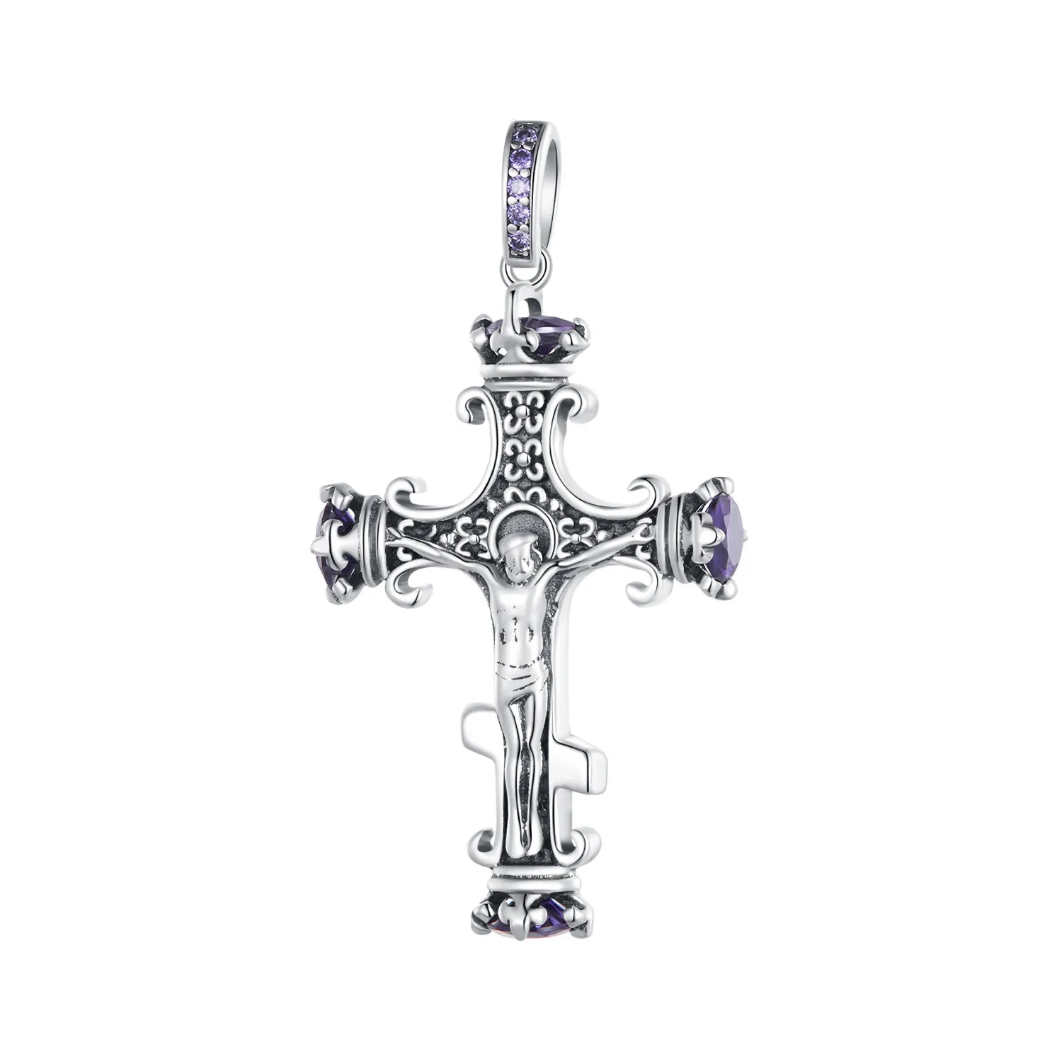 pandora style cross pendant scp064