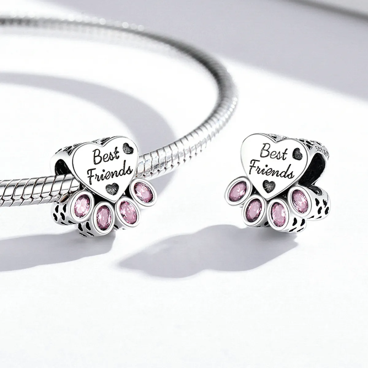 Pandora Style Friend Charm Salg - BSC517