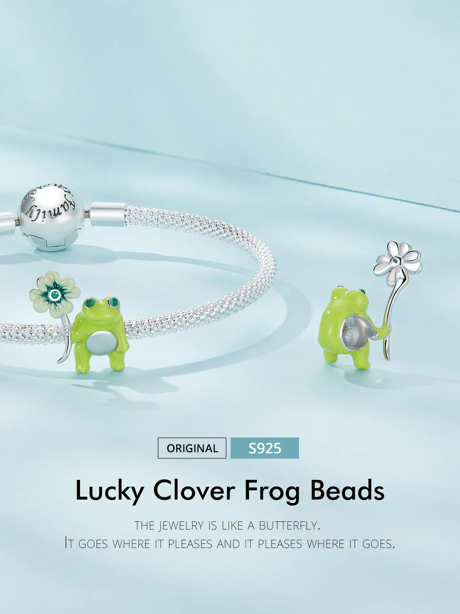 Pandora Style Frog Charm - SCC2488