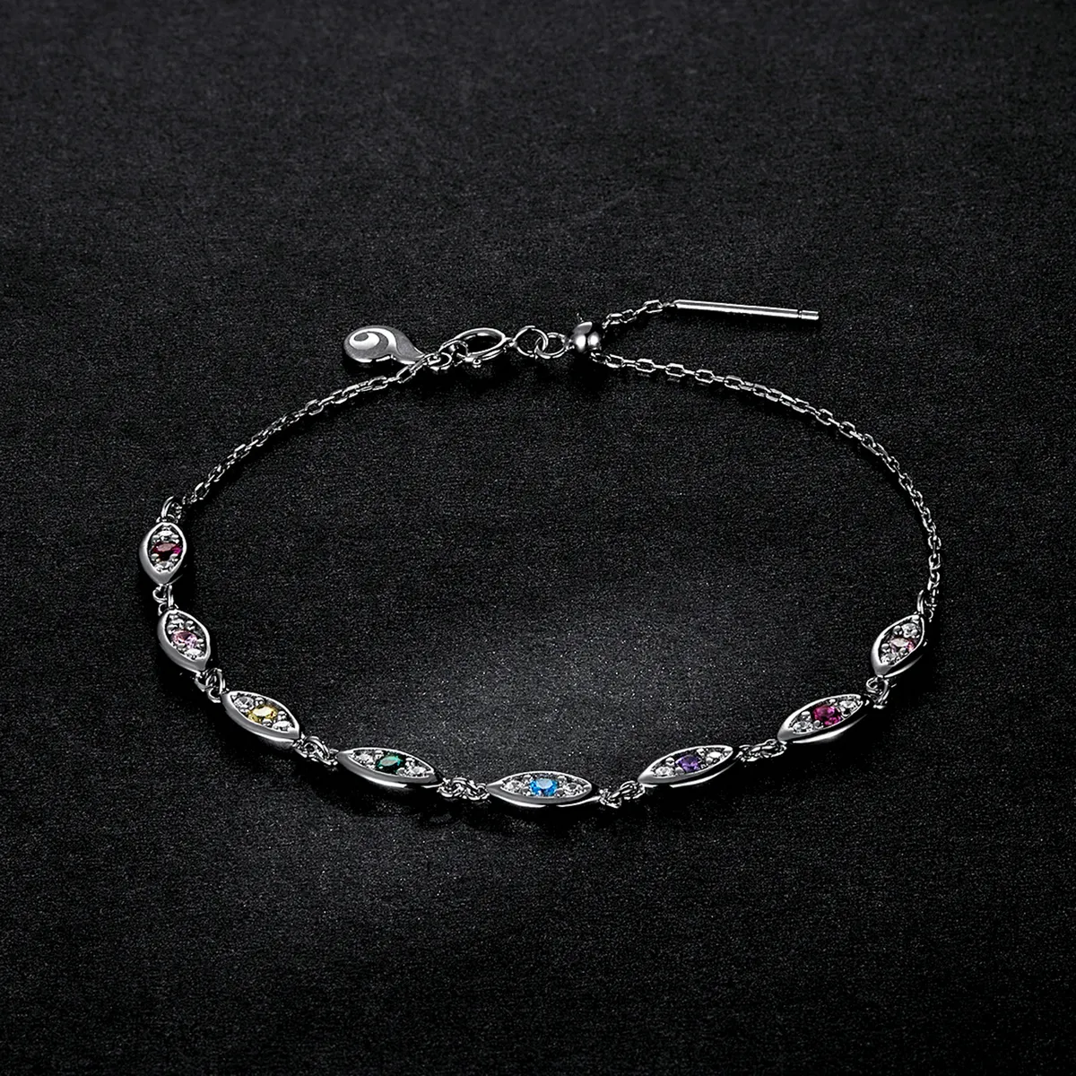 Pandora Style Glitrende Armbånd - BSB087