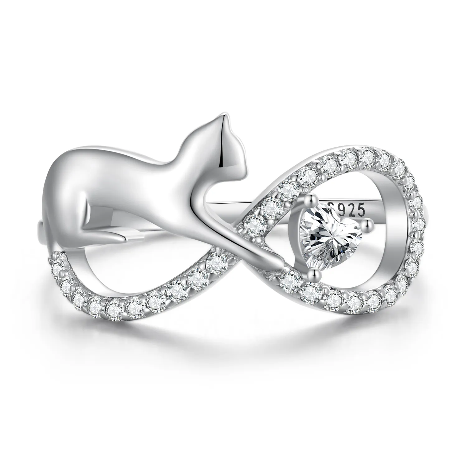 Pandora Style Infinity Knot Ring - SCR918