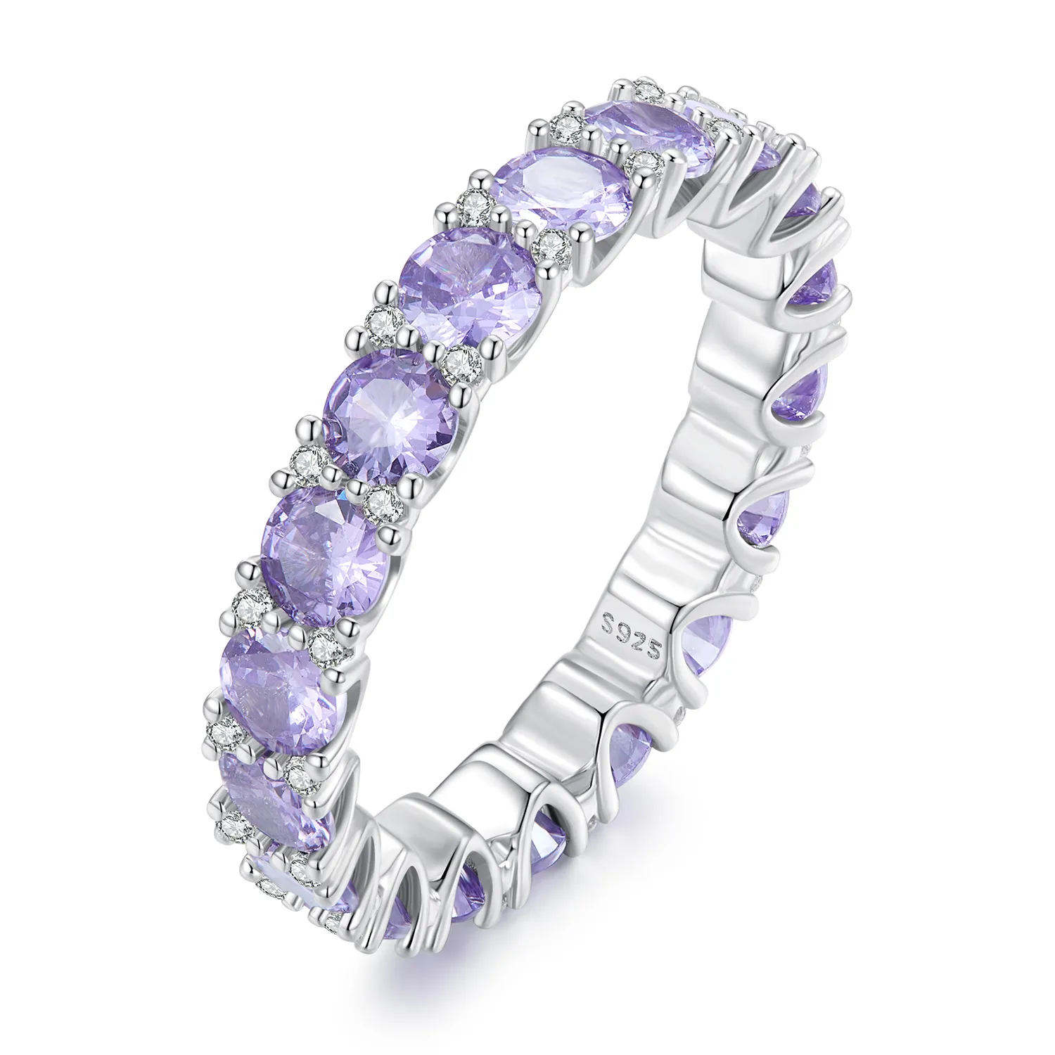 Pandora Style lilla ring - BSR340