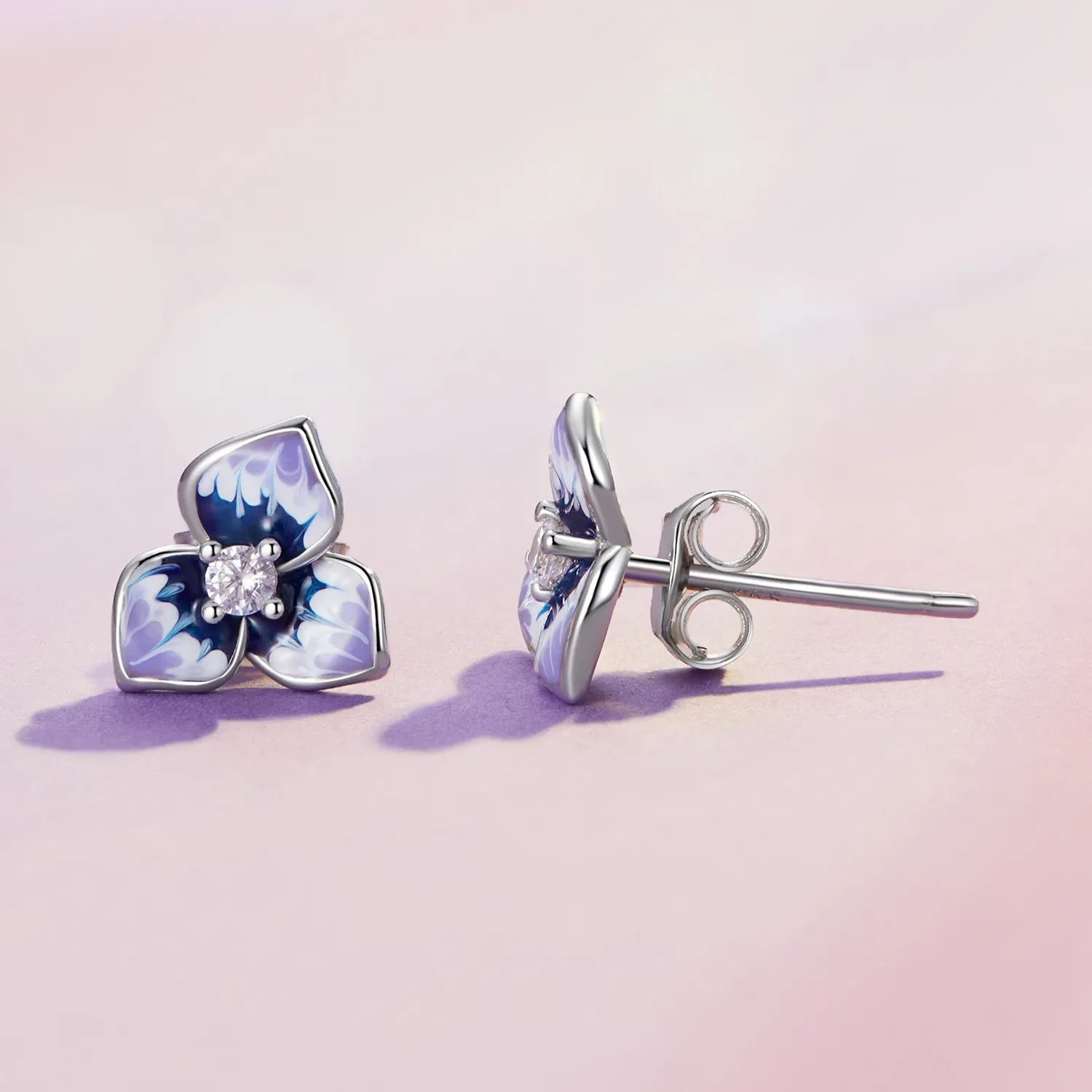 Pandora Style Pansy øredobber - BSE860