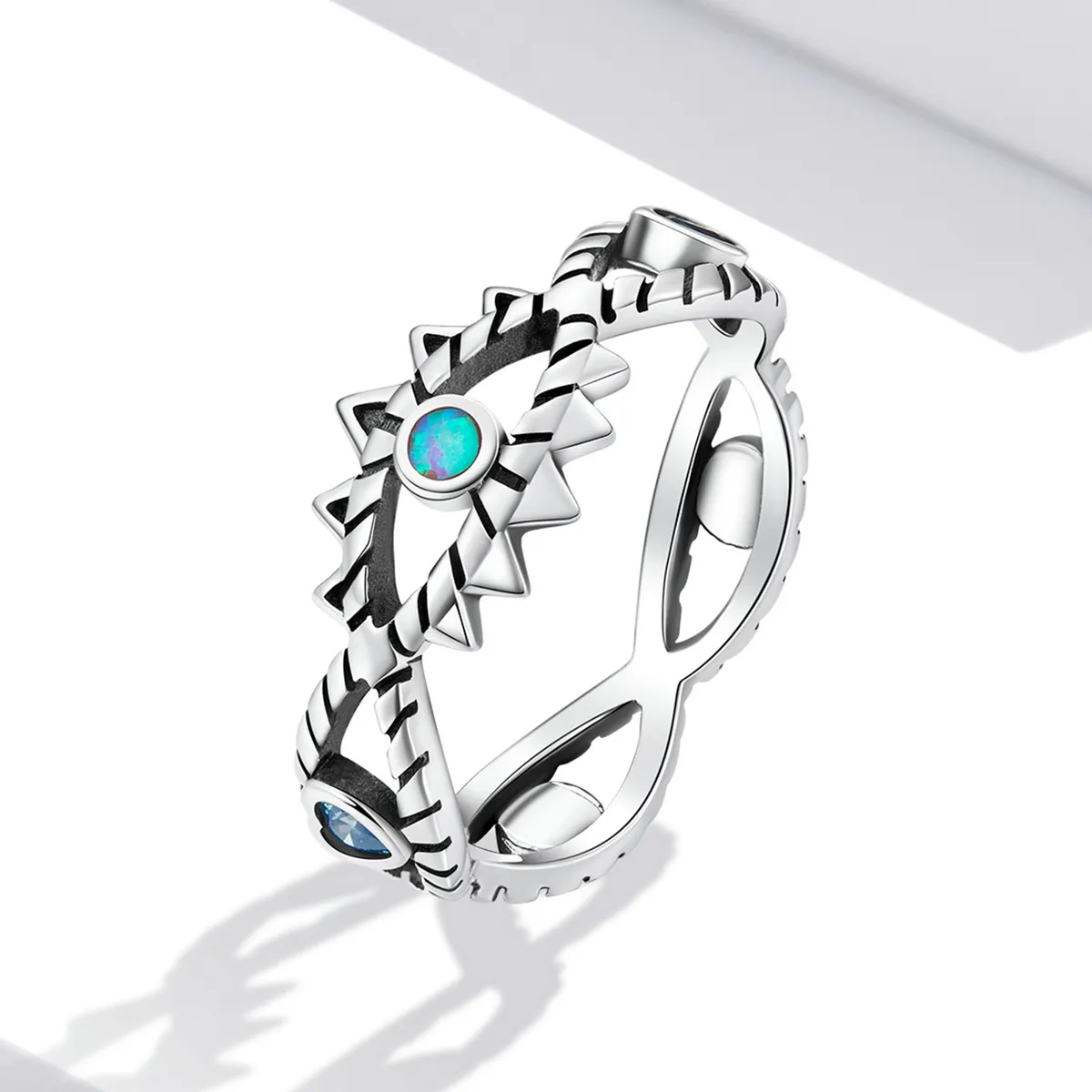 Pandora Style Sapphire Ring - SCR800