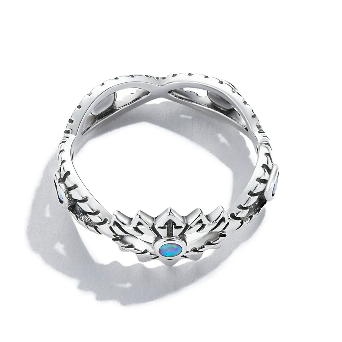 Pandora Style Sapphire Ring - SCR800