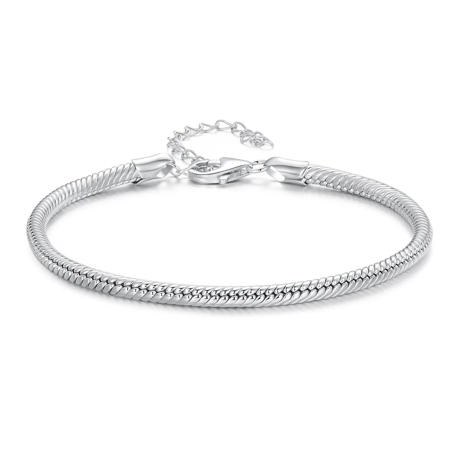 Pandora Style Snake Chain Armbånd - SCB252