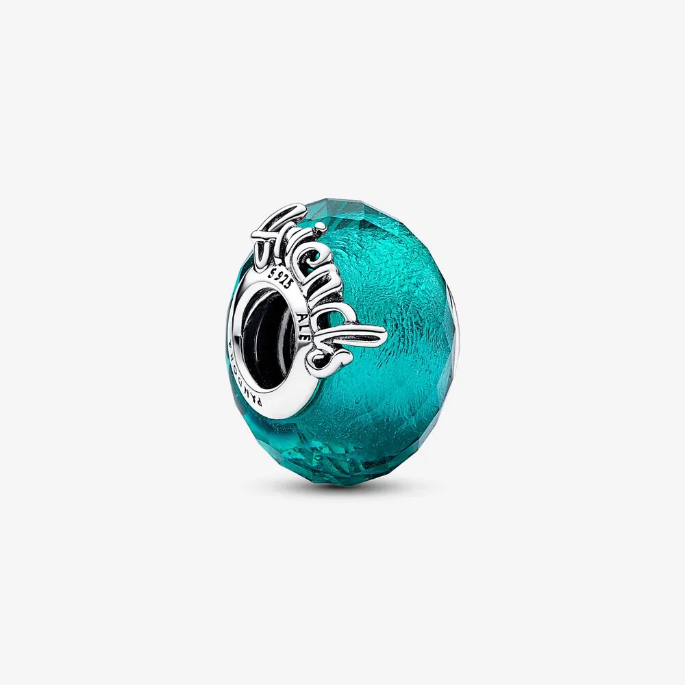 Pandora Faceted Murano Glass Friendship Charm - 792762C01