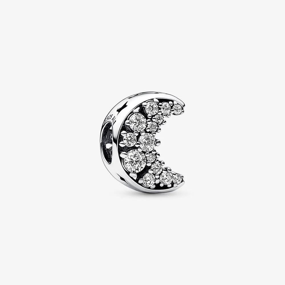 pandora funklende halvmåne charm 792768c01