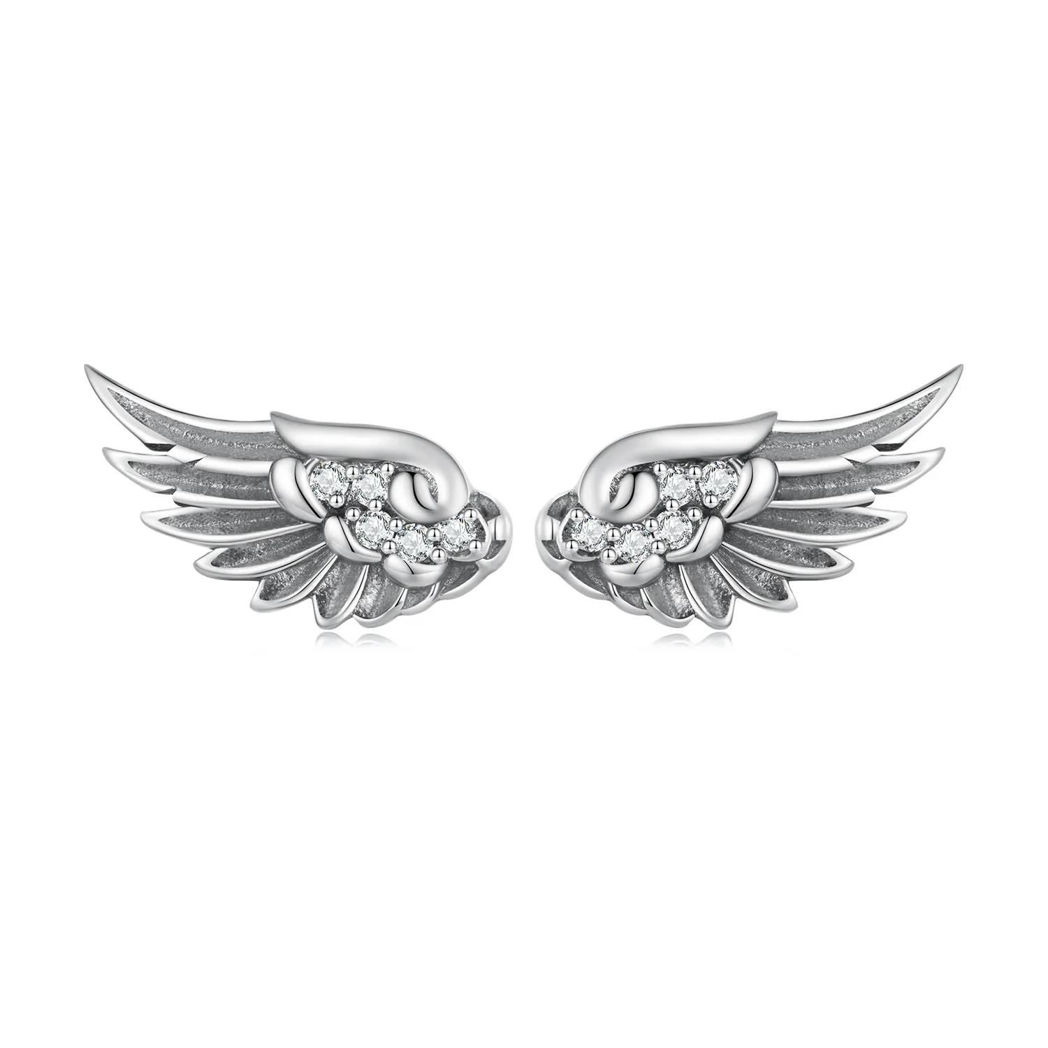 Pandora Style Angel Wings Studs øredobber - SCE1579