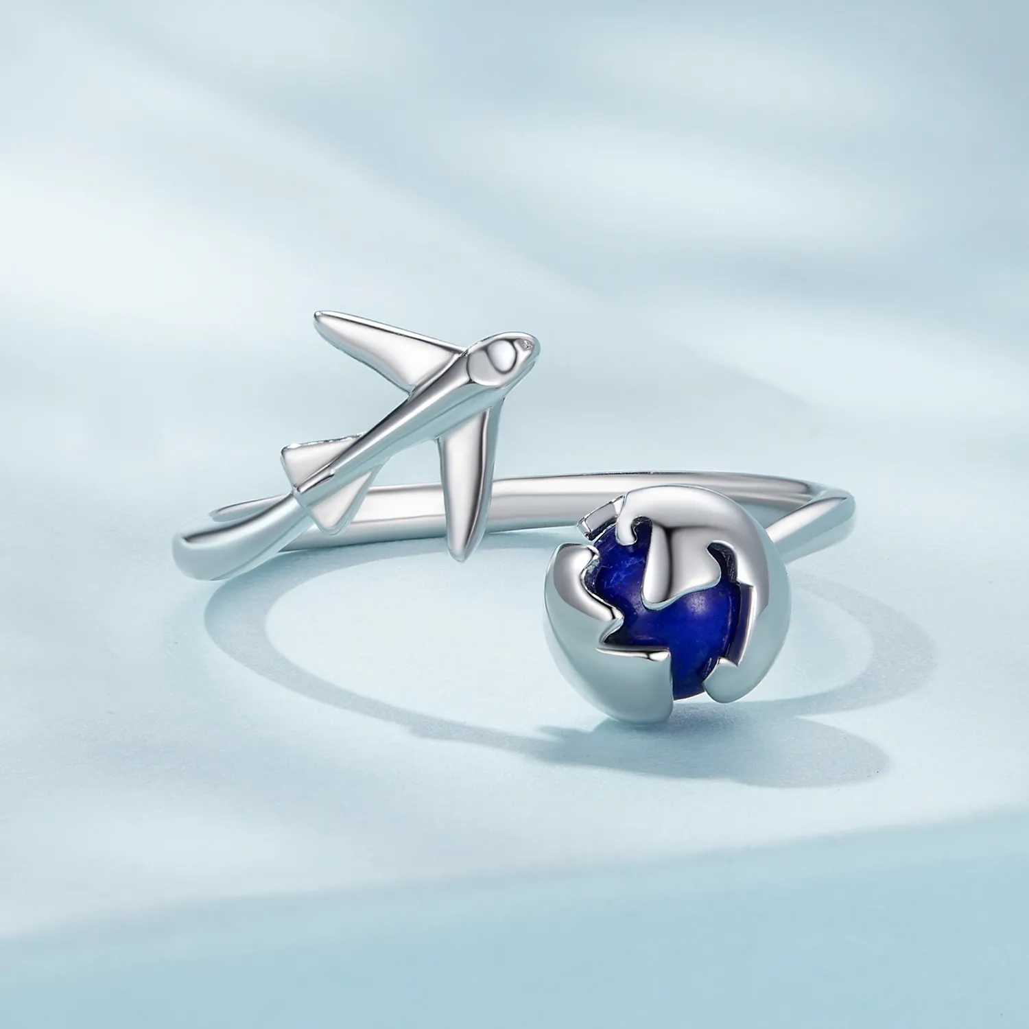 Pandora Style Around The World Open Ring - SCR959-E