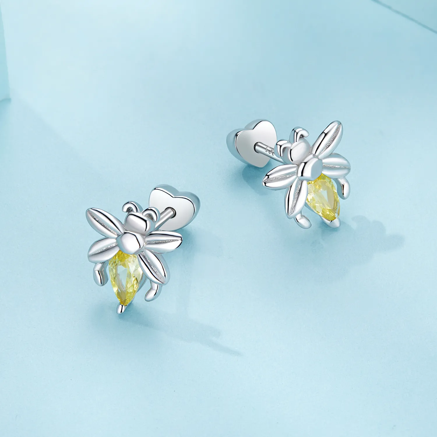 Pandora Style Bee Two Wear Studs øredobber - SCE1580