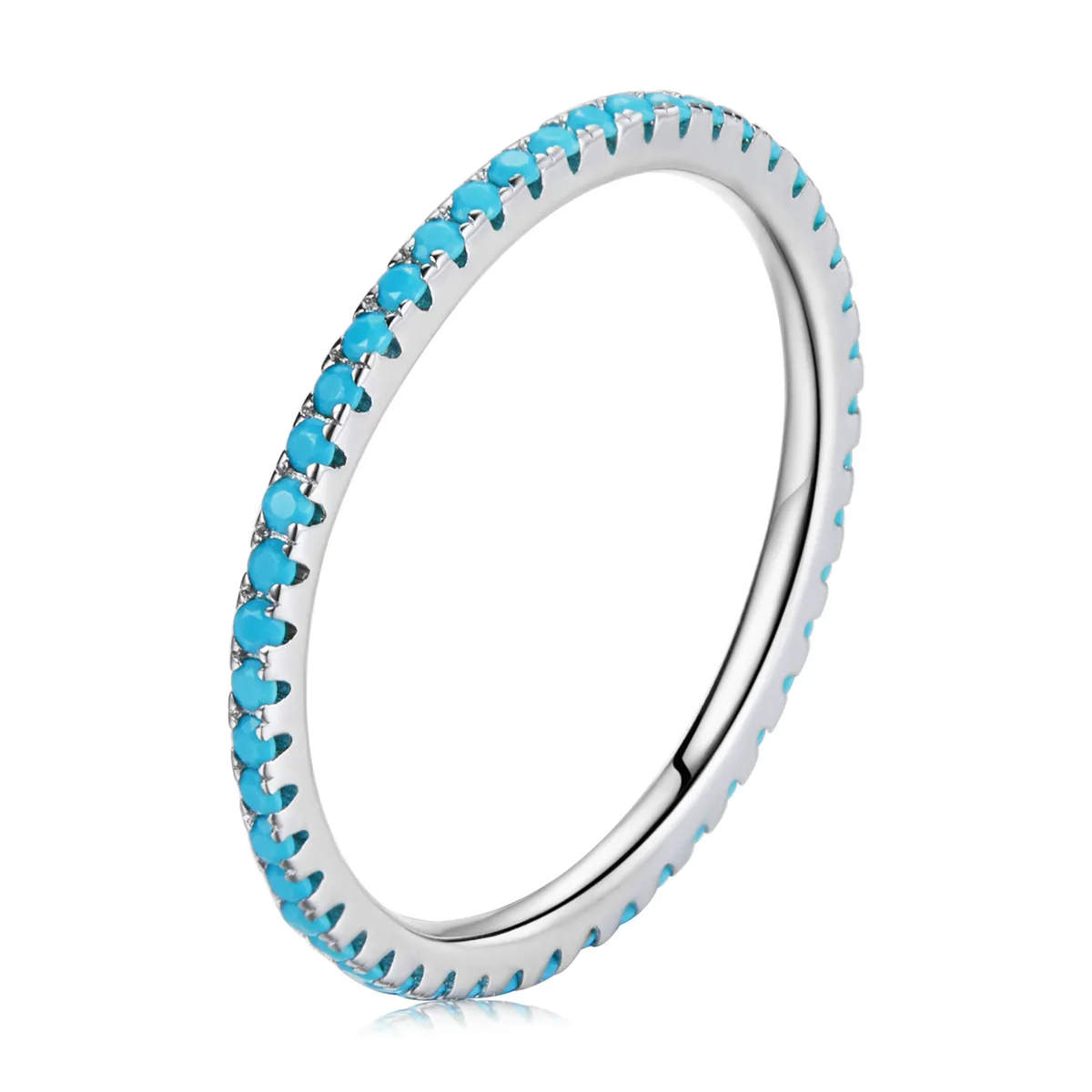 Pandora Style Blue Fashion Alv Ring - SCR066-BU