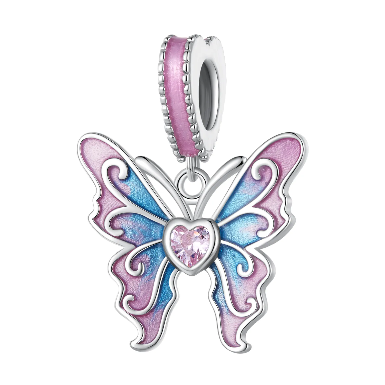 Pandora Style Butterfly Fairy Dingle - SCC2472