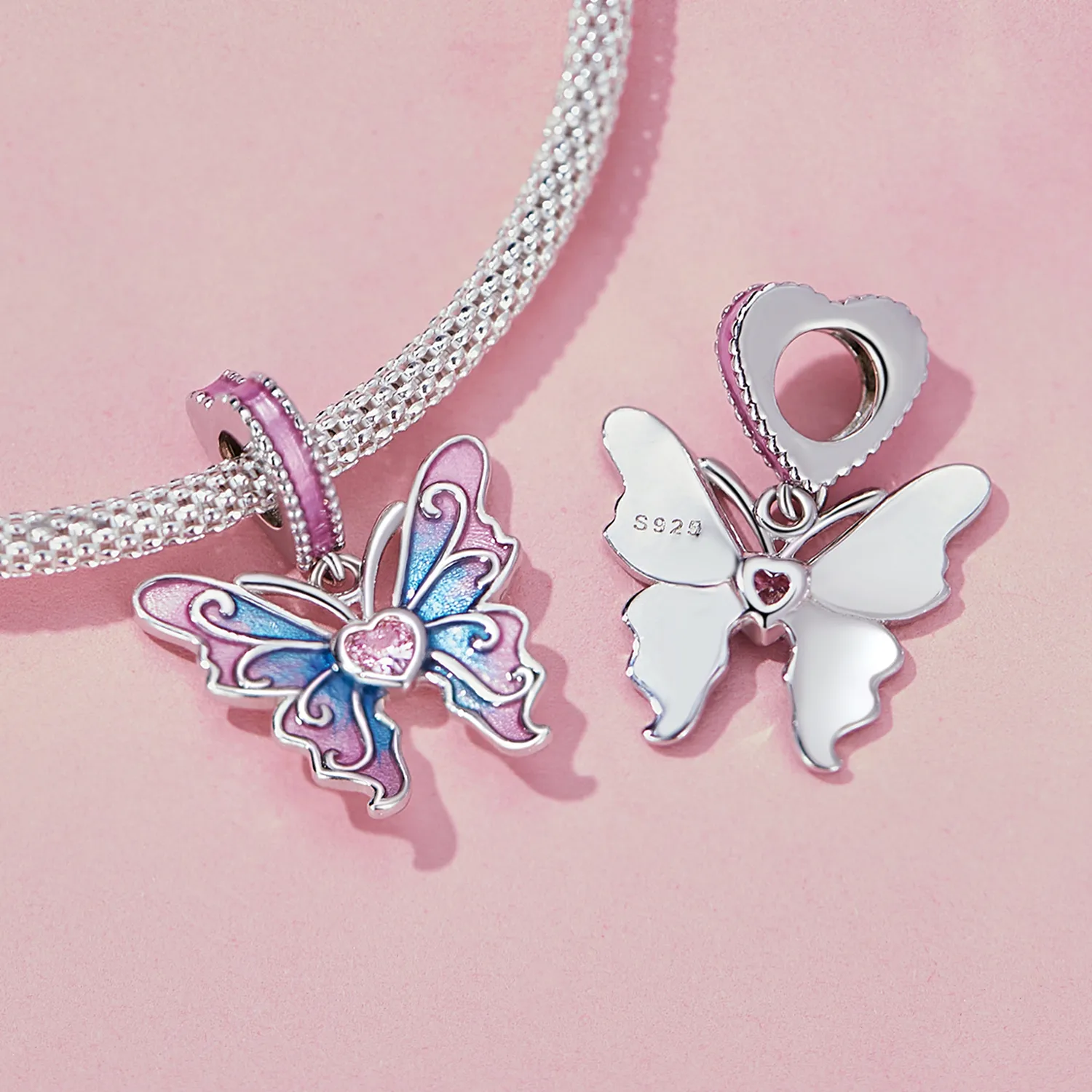 Pandora Style Butterfly Fairy Dingle - SCC2472