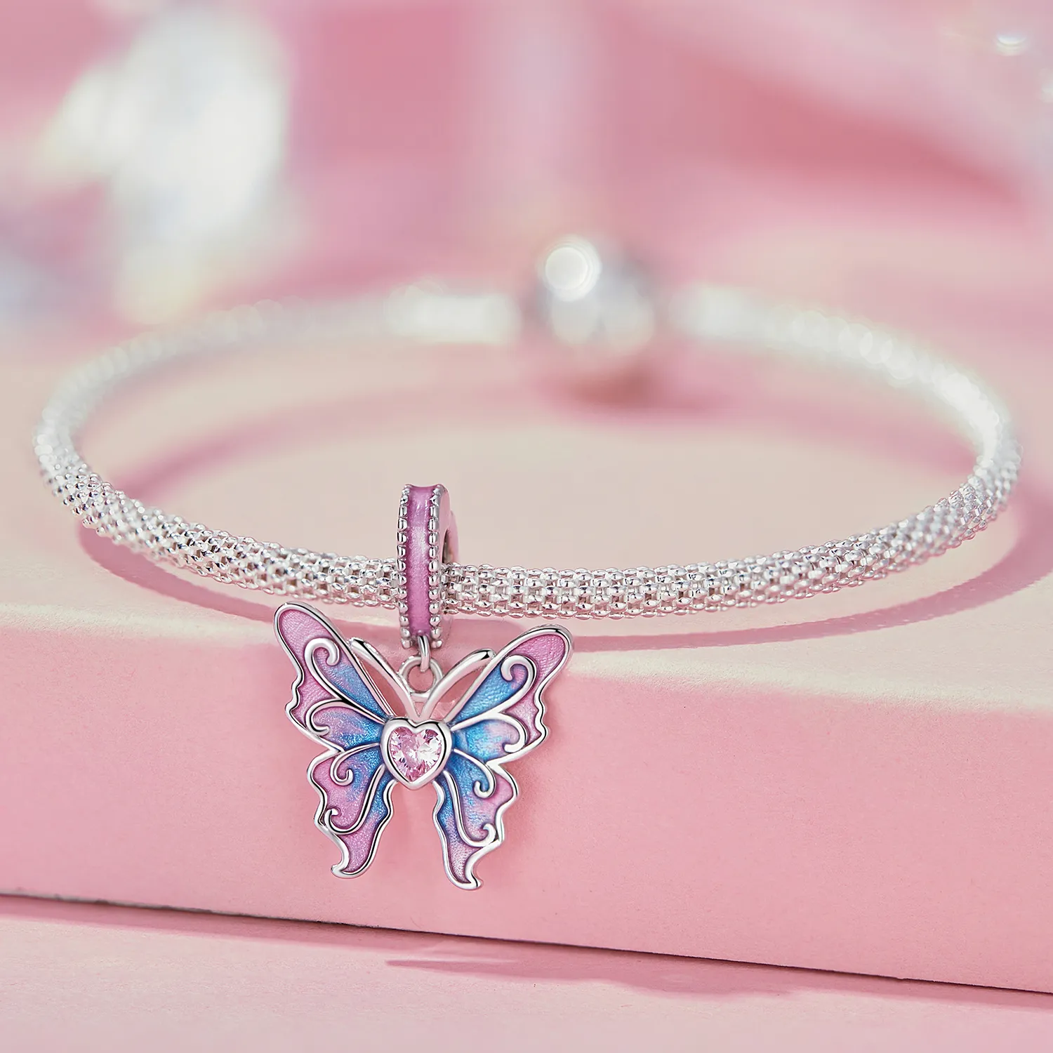 Pandora Style Butterfly Fairy Dingle - SCC2472