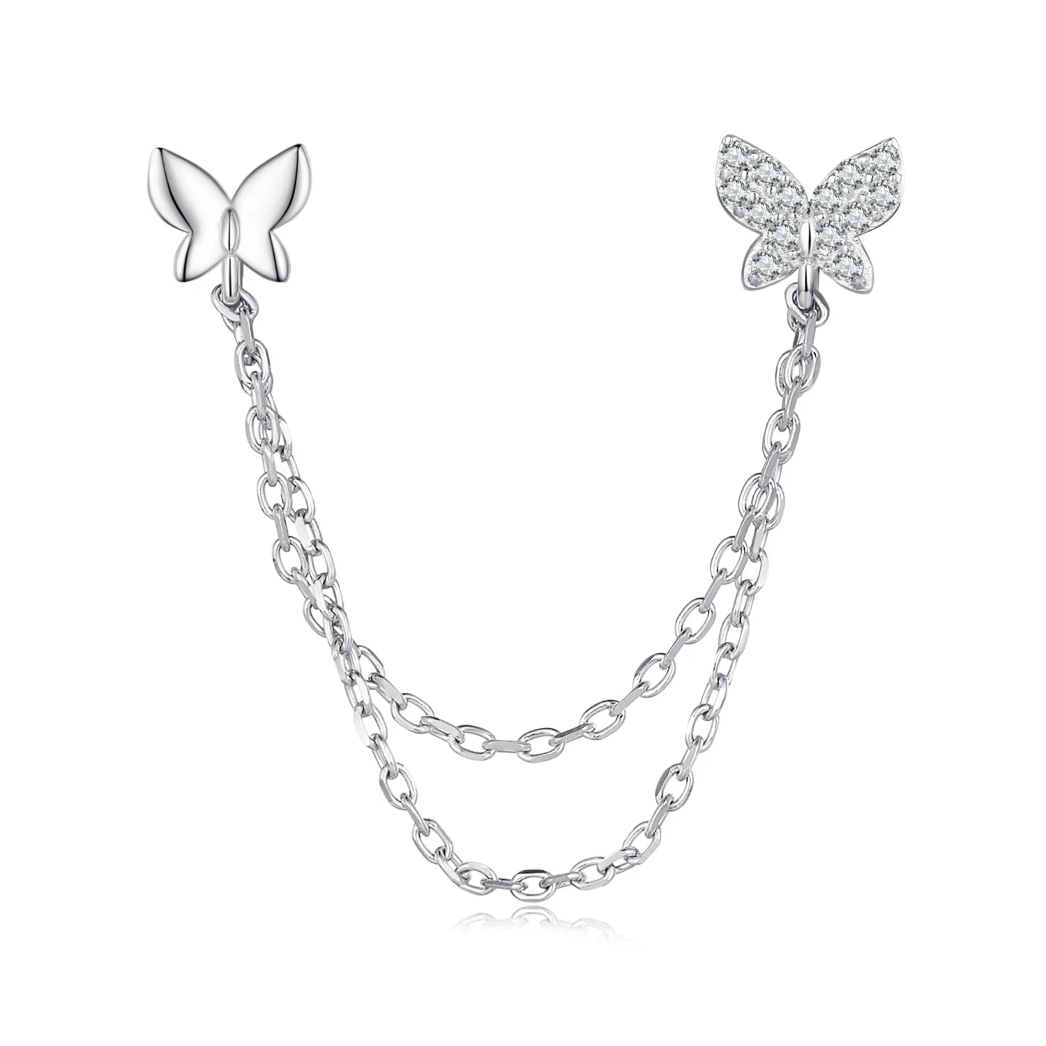 Pandora Style Butterfly Studs øredobber - BSE876