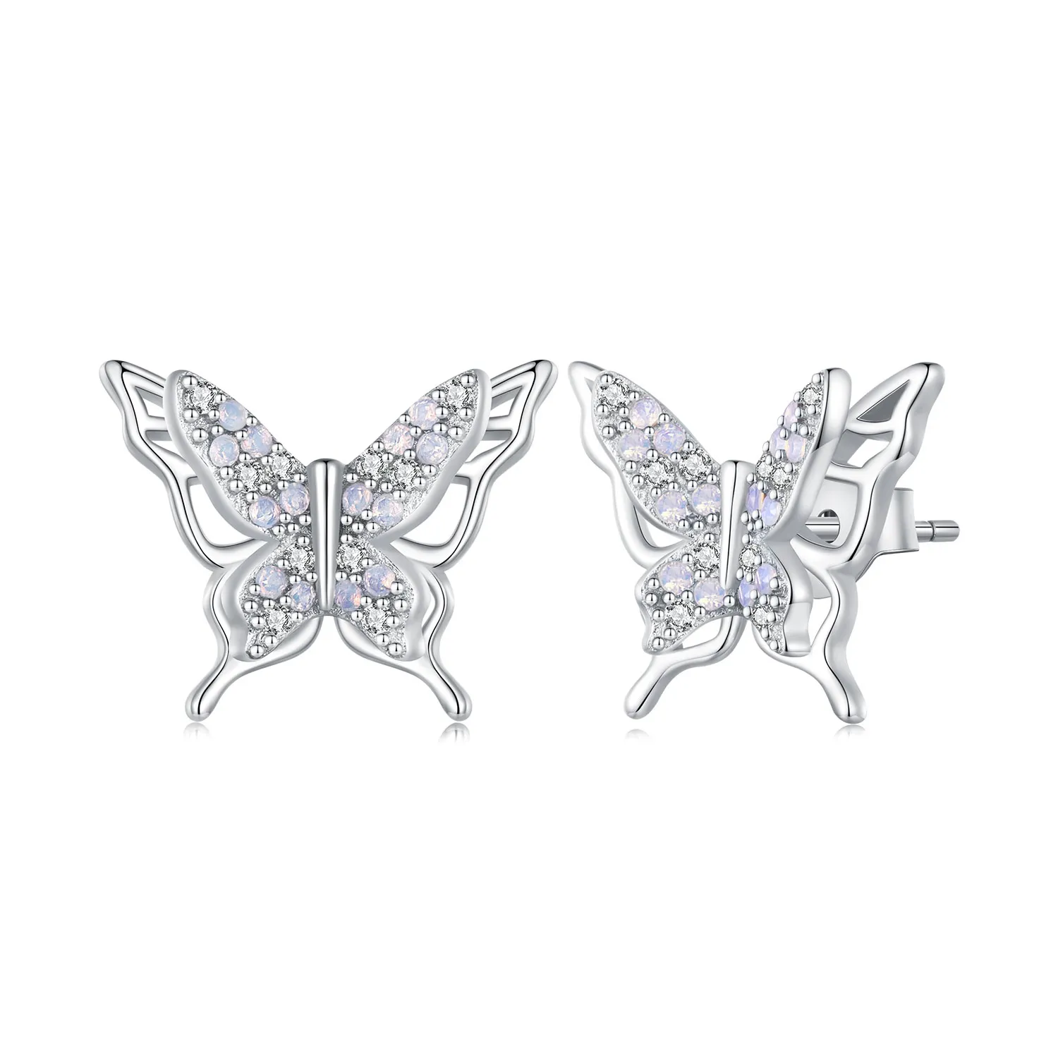 Pandora Style Butterfly Studs øredobber - BSE910