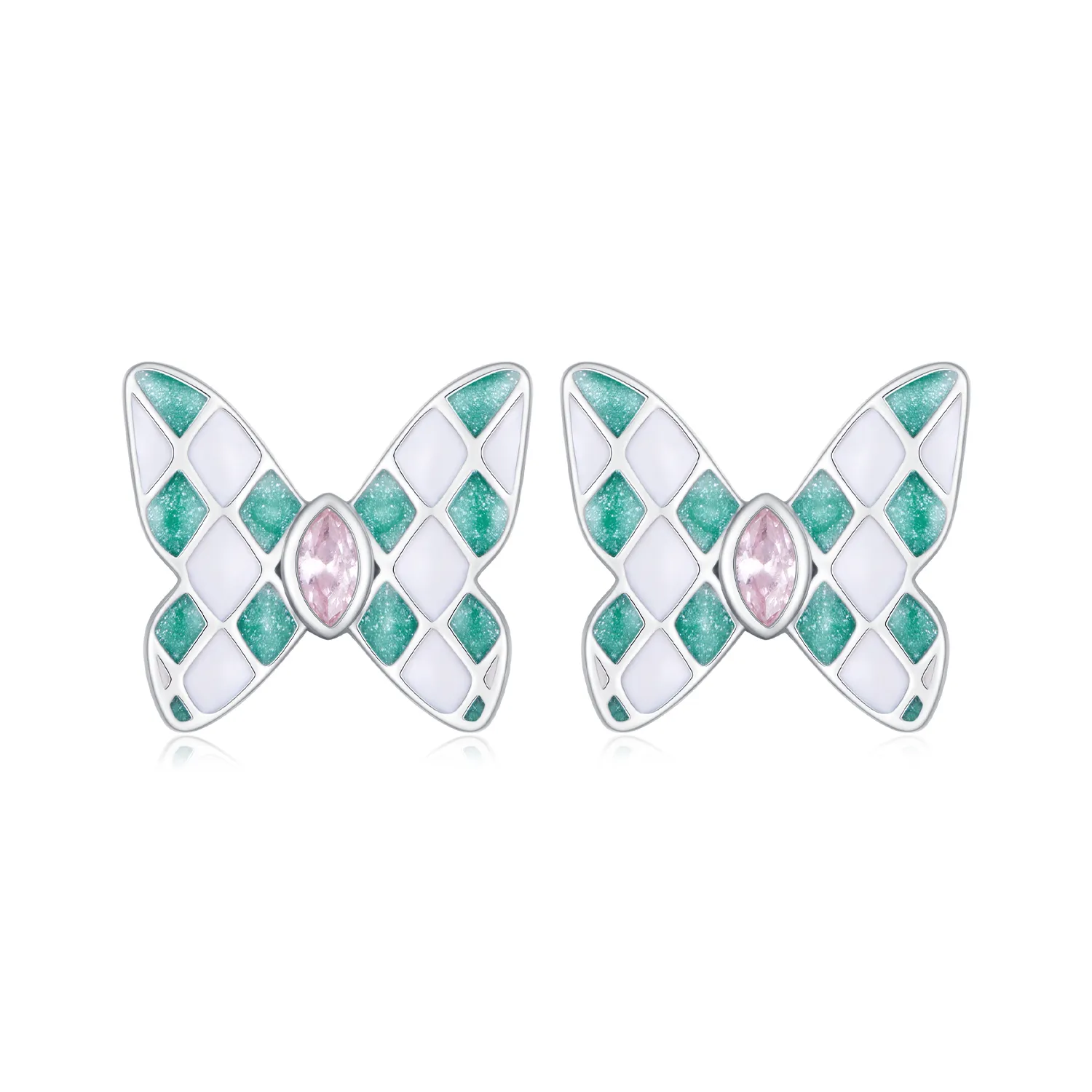 Pandora Style Butterfly Studs øredobber - SCE1610