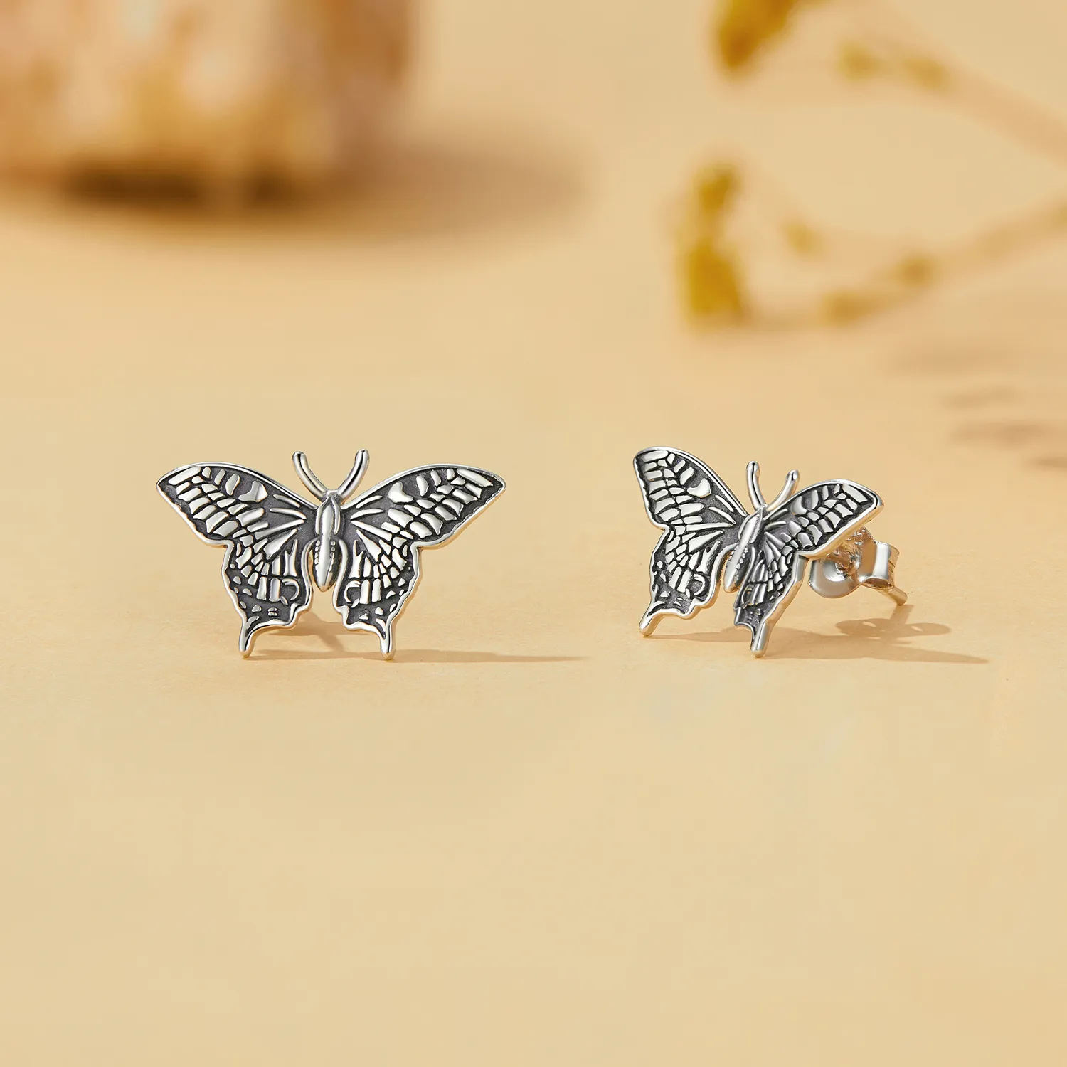 Pandora Style Butterfly Studs øredobber - SCE1637