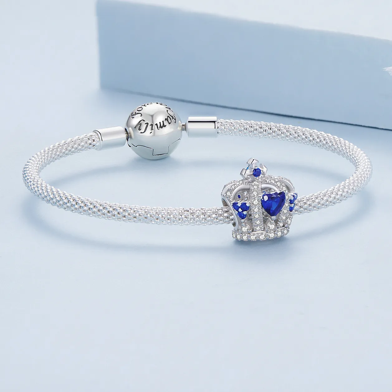 Pandora Style Crown Charm - BSC835