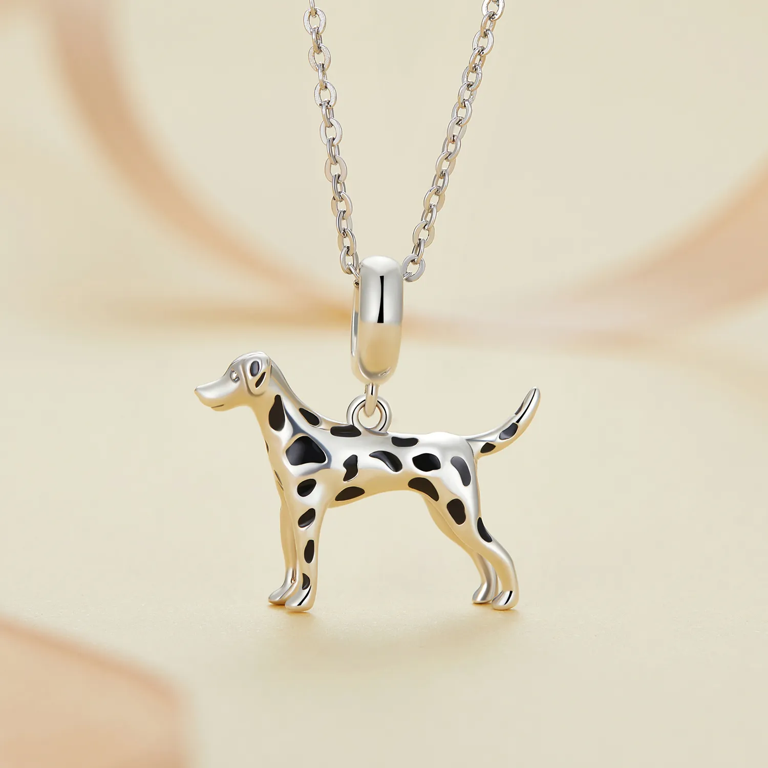 Pandora Style Dalmatian Dangle - BSC798