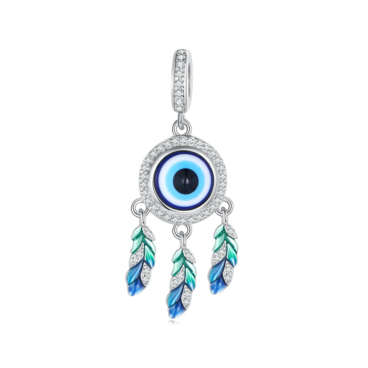 pandora style devils eye dangle bsc785