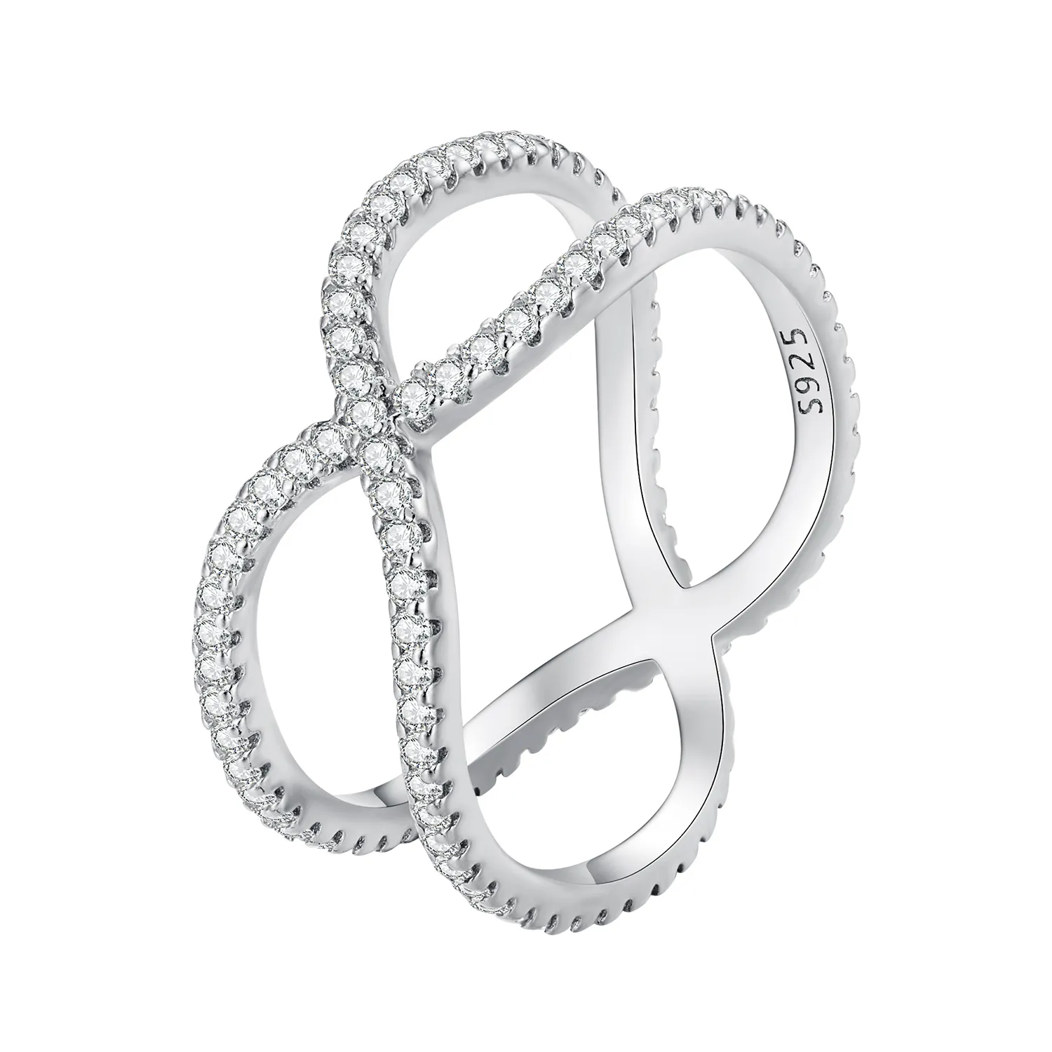 Pandora Style dobbeltlagsring - BSR386