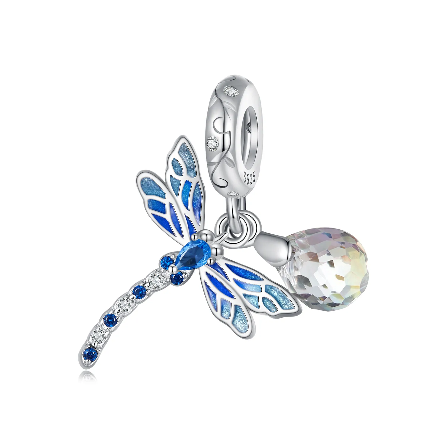 Pandora Style Dragonfly Dangle - SCC2597