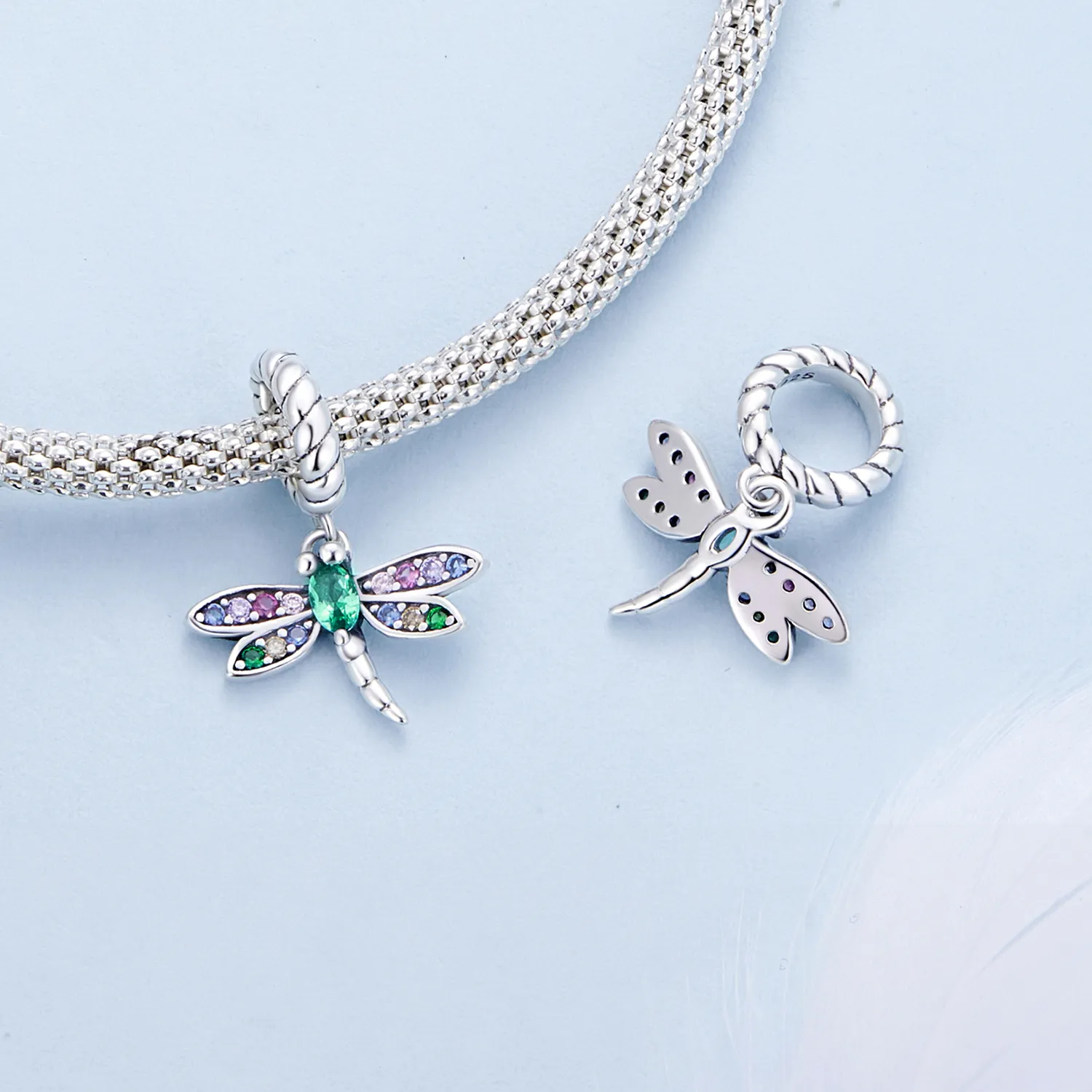 Pandora Style Dragonfly Dangle - SCX141