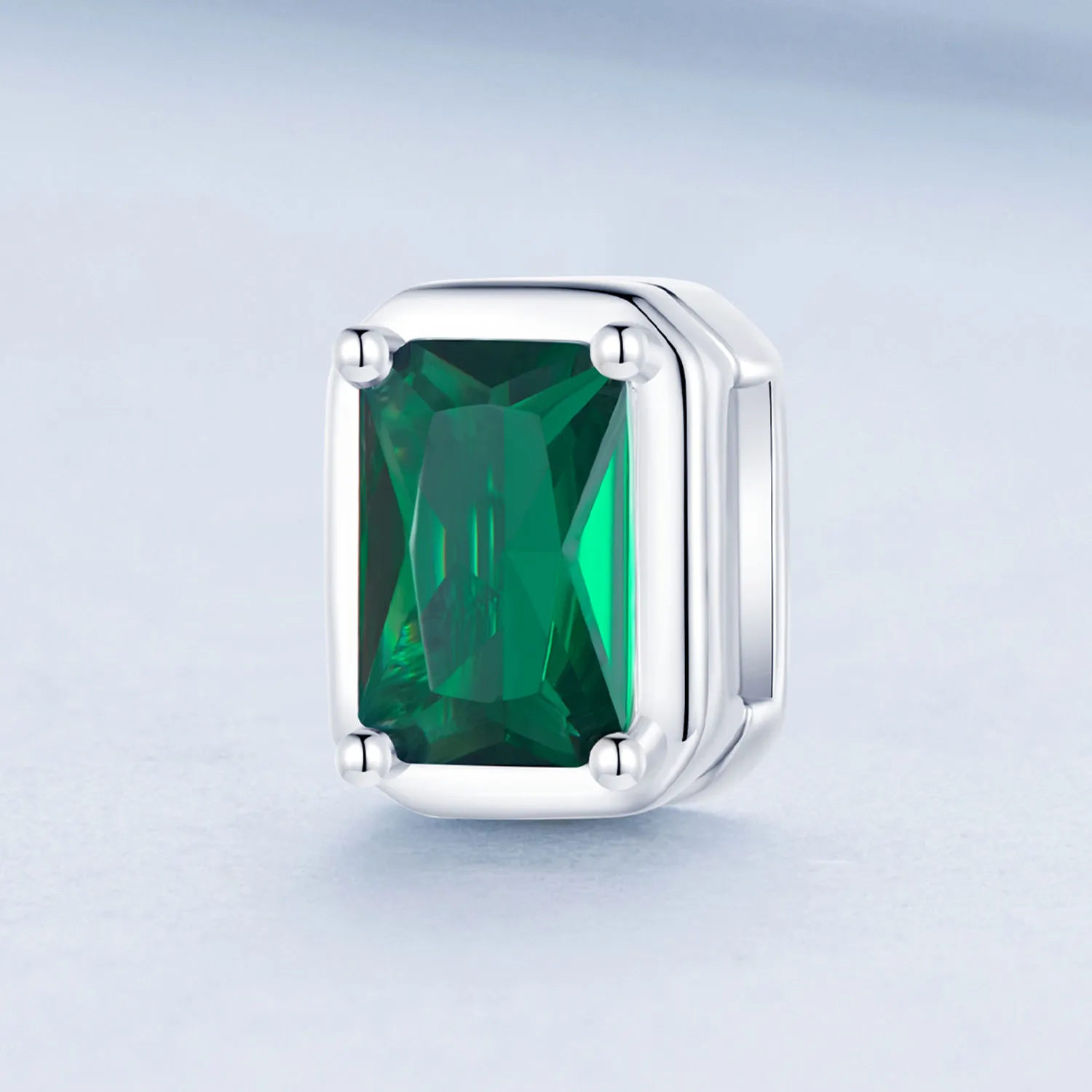 Pandora Style Emerald Clip - BSX005