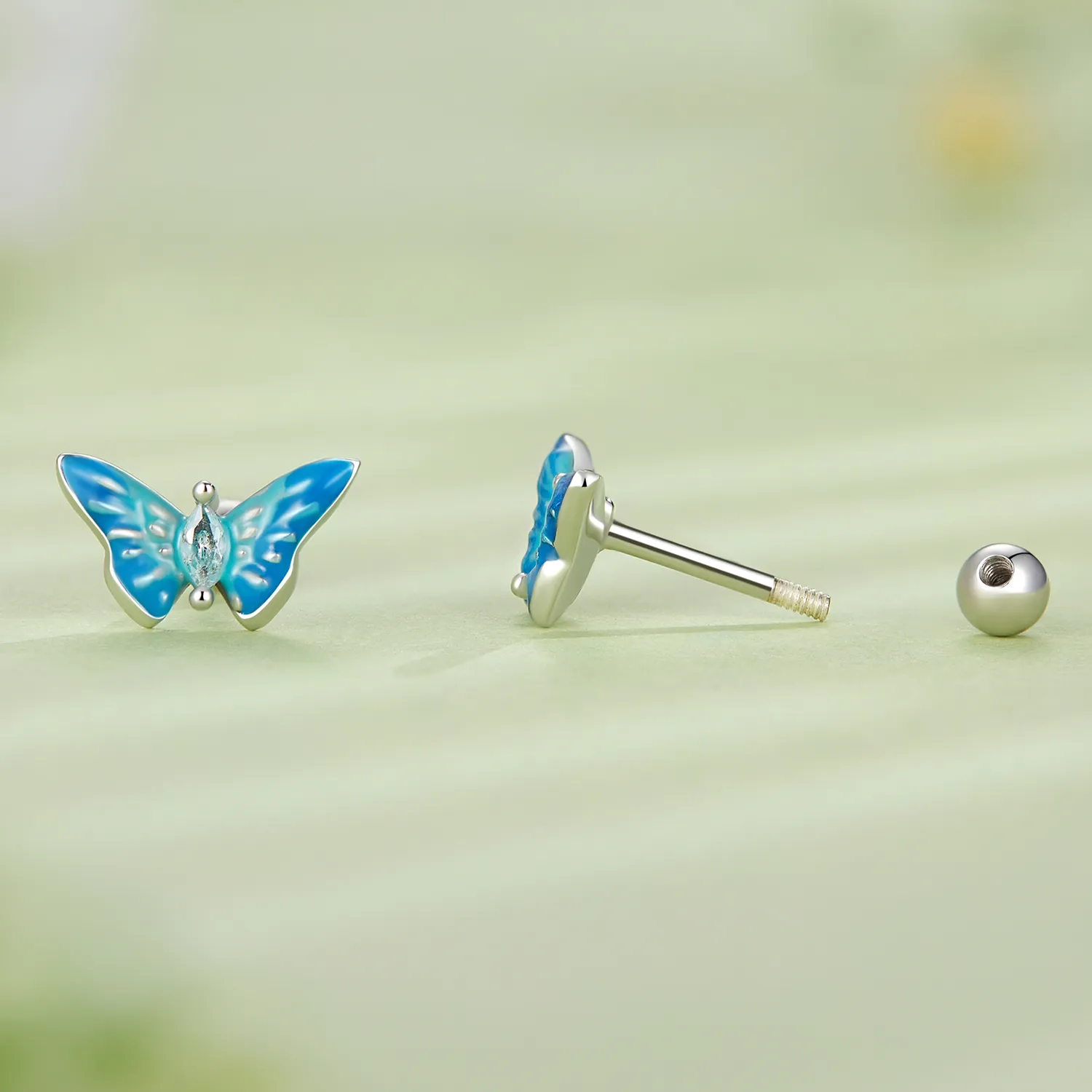 Pandora Style Exquisite Butterfly Studs øredobber - SCE1571