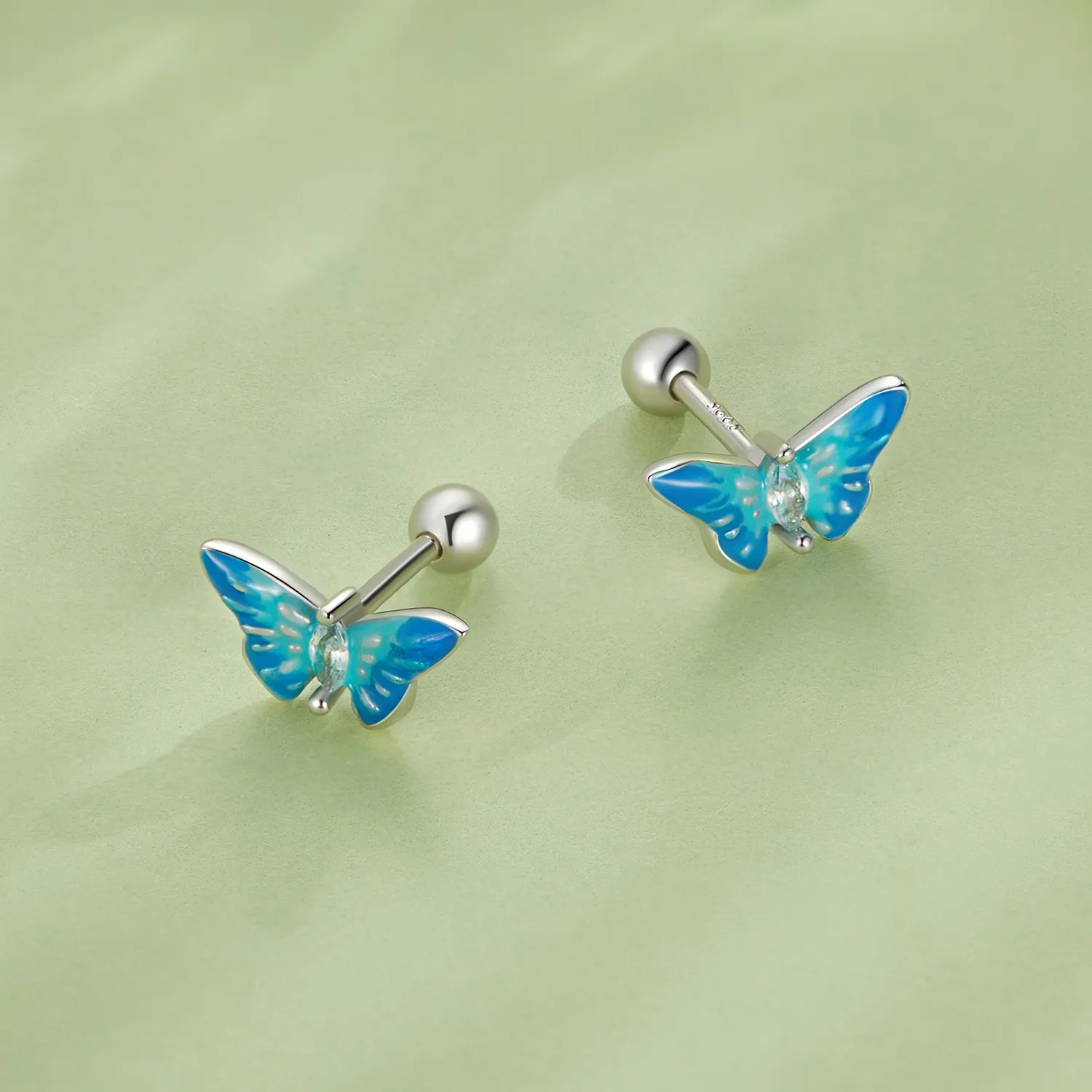 Pandora Style Exquisite Butterfly Studs øredobber - SCE1571