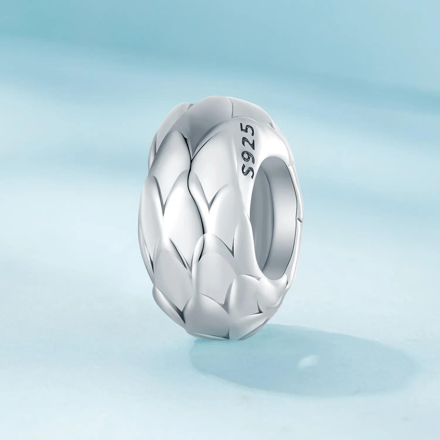 Pandora Style Feather Silikon Spacer - SCC2564