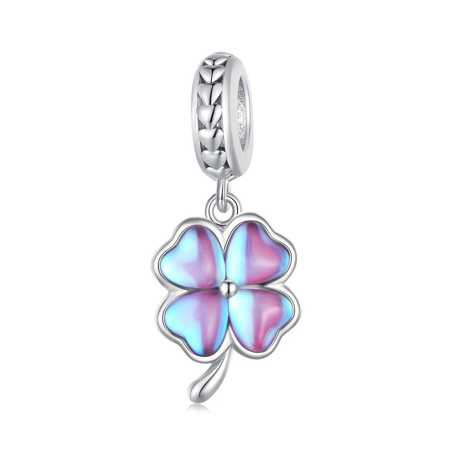 Pandora Style Four Leaf Clover Dangle - BSC899