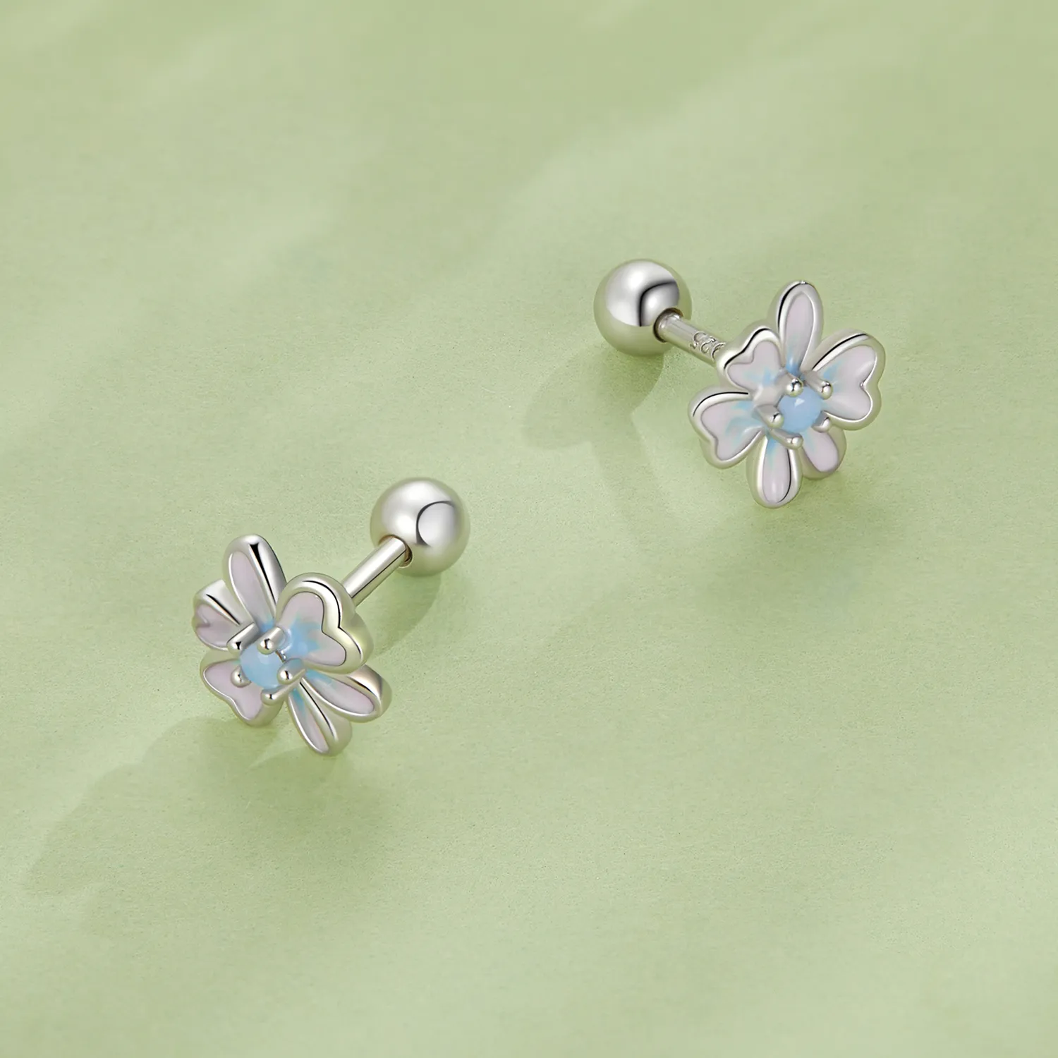 Pandora Style Flower Studs øredobber - SCE1572